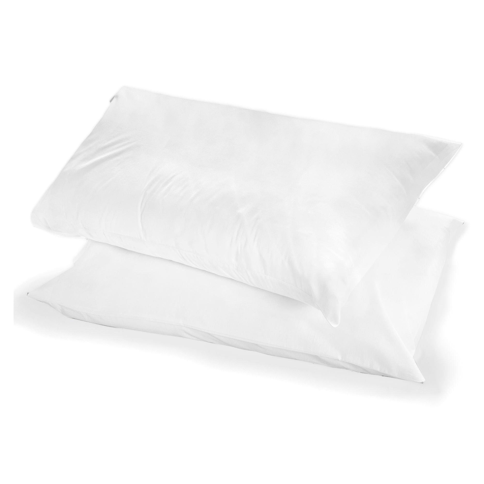 White - Appletree - Cotton 200 Thread Pair of Housewife Pillowcases - 2