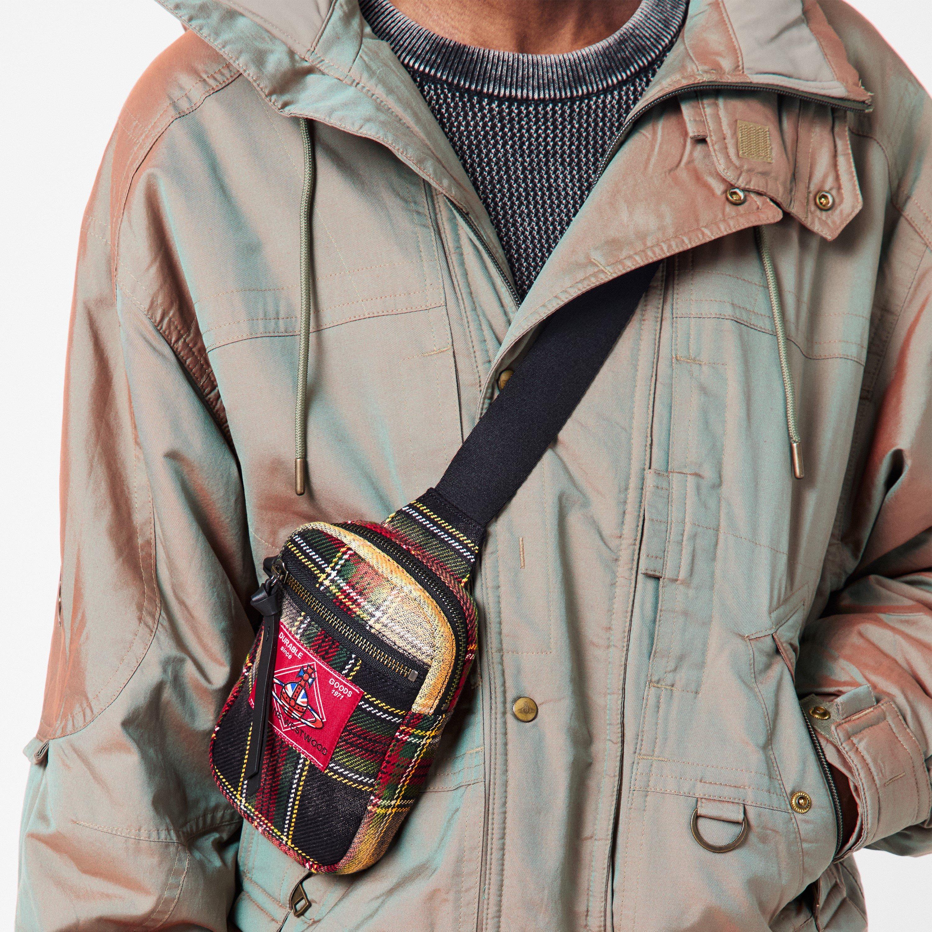 Tartan - Vivienne Westwood - Men's Viv Matt Cross Body Bag - 3