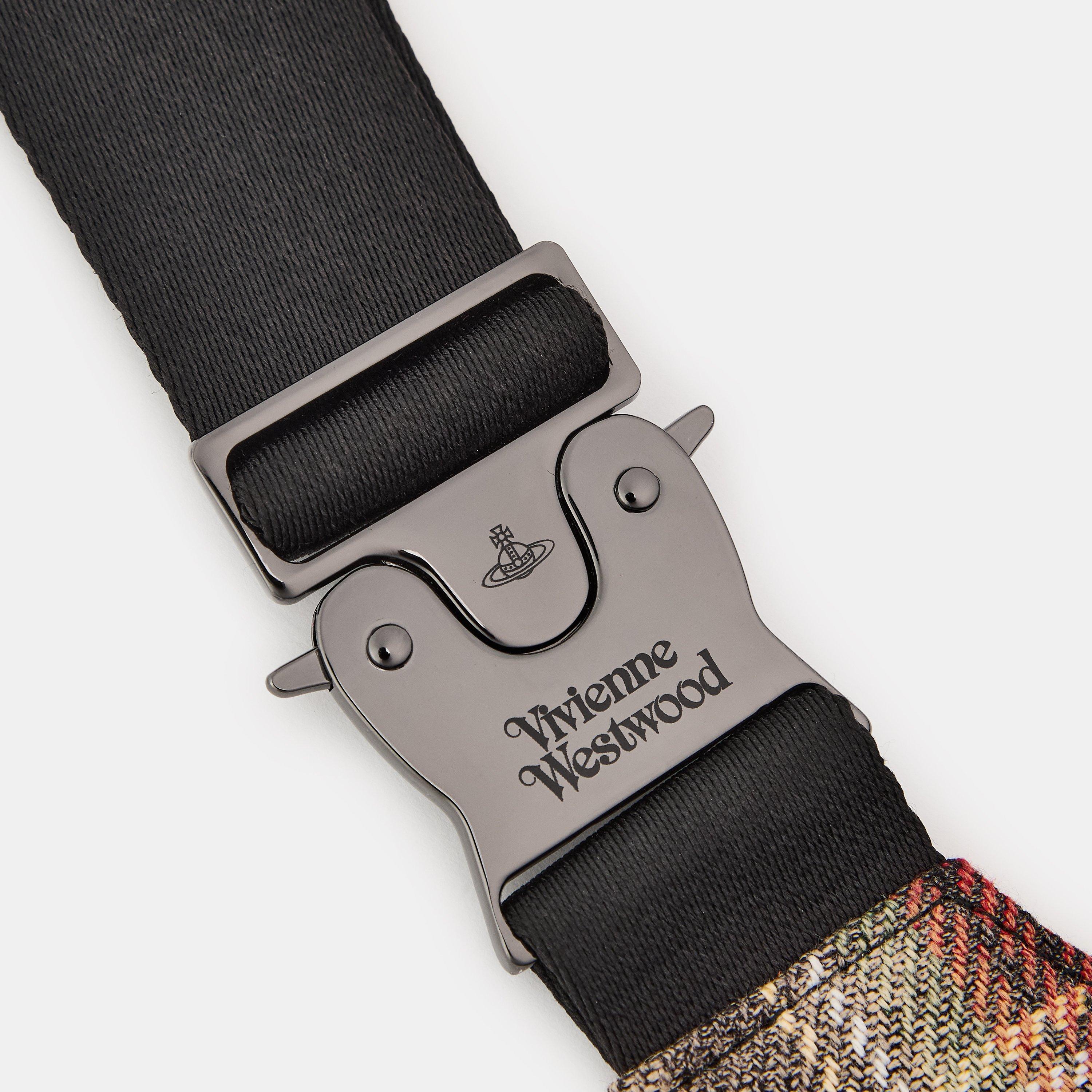 Tartan - Vivienne Westwood - Men's Viv Matt Cross Body Bag - 4