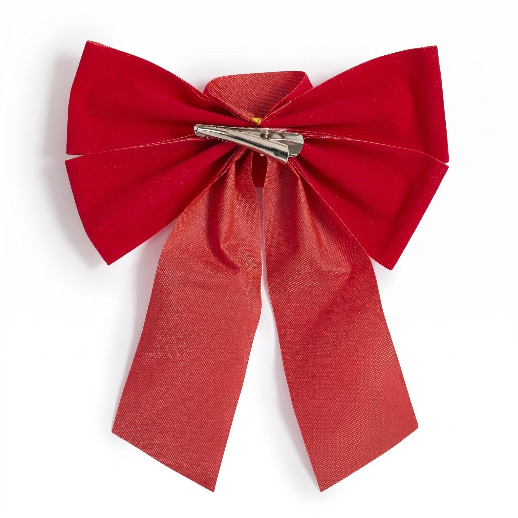 Red - The Spirit Of Christmas - 4 Piece Tree Bows - 5