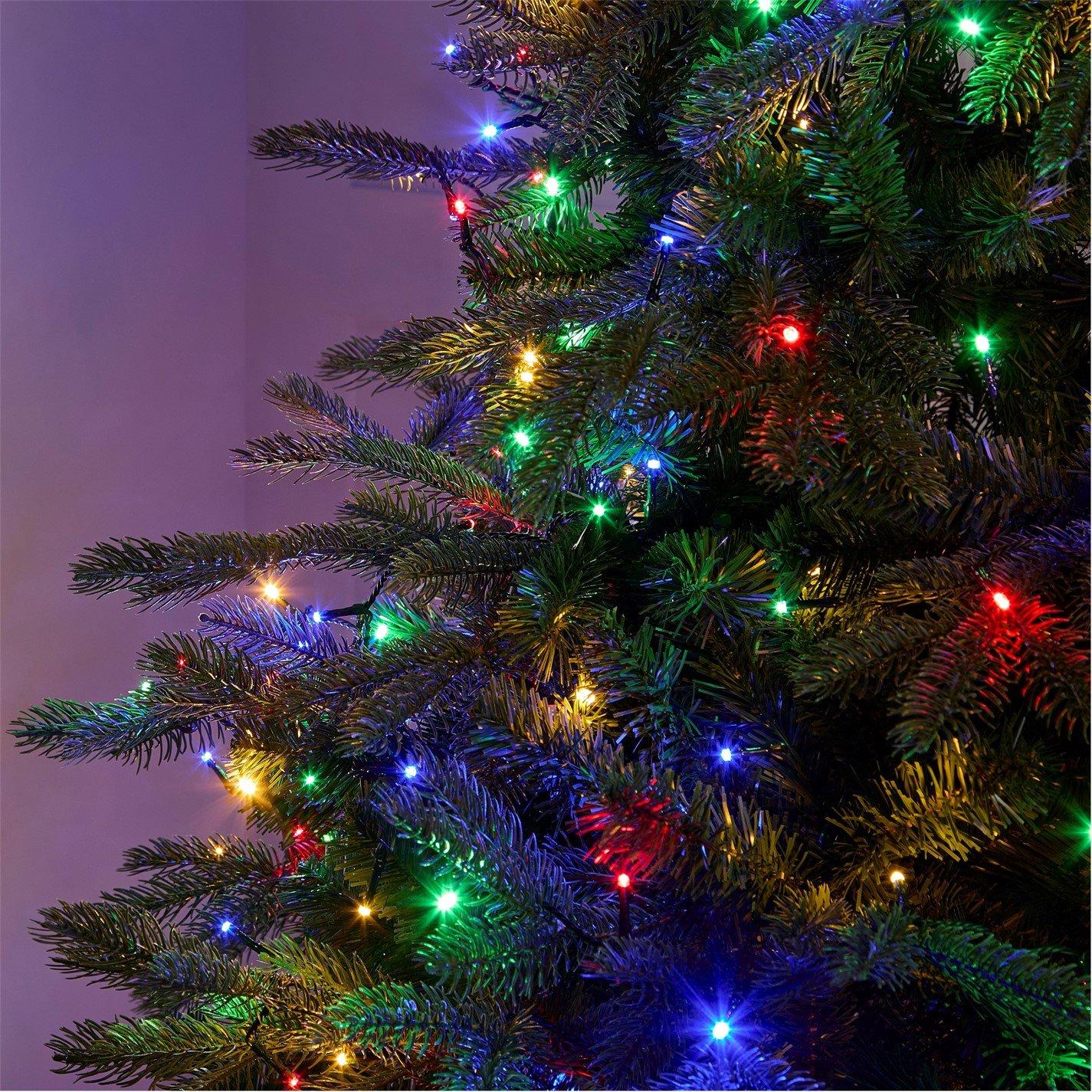 Multi Coloured - The Spirit Of Christmas - 200 LED Tree Lights - 6