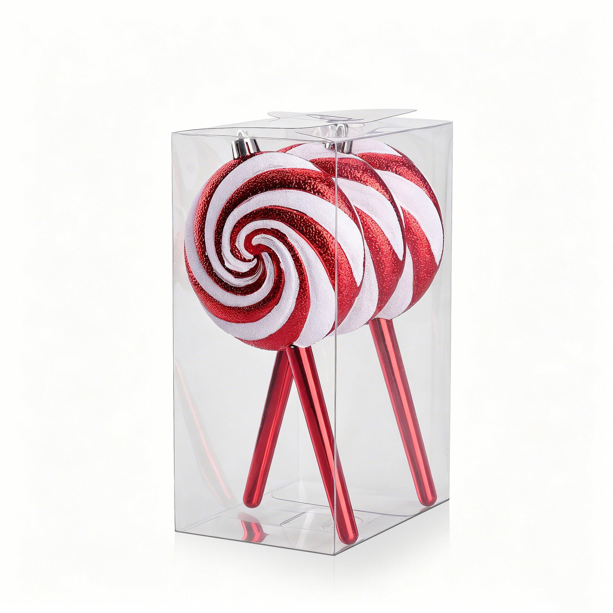 Candy Cane - The Spirit Of Christmas - SOC 3PC Lollipop Decorations - 2