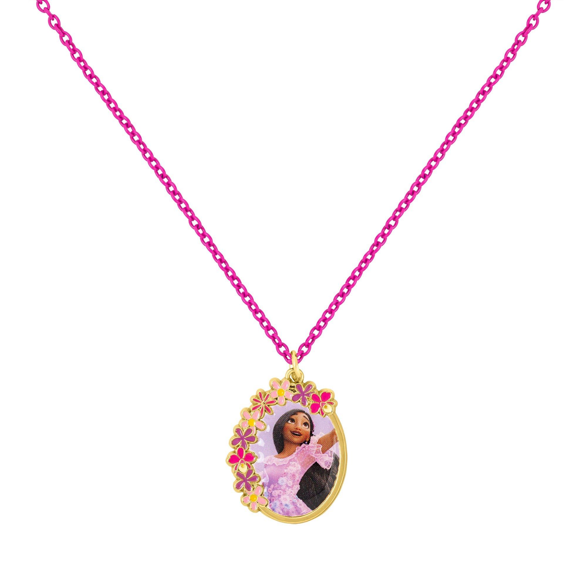 Rosa - Disney - Encanto Pink Isabela Charm Necklace - 1