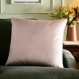 Appletree Harlan Plain Velvet Filled Cushion in Natural