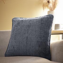 Appletree Alba Bohemian Chenille Plain Dye Filled Cushion