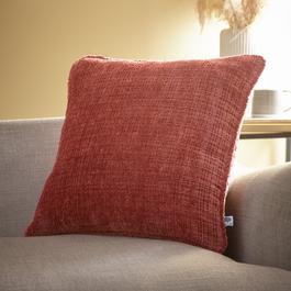 Appletree Alba Bohemian Chenille Plain Dye Filled Cushion