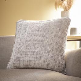 Appletree Alba Bohemian Chenille Plain Dye Filled Cushion