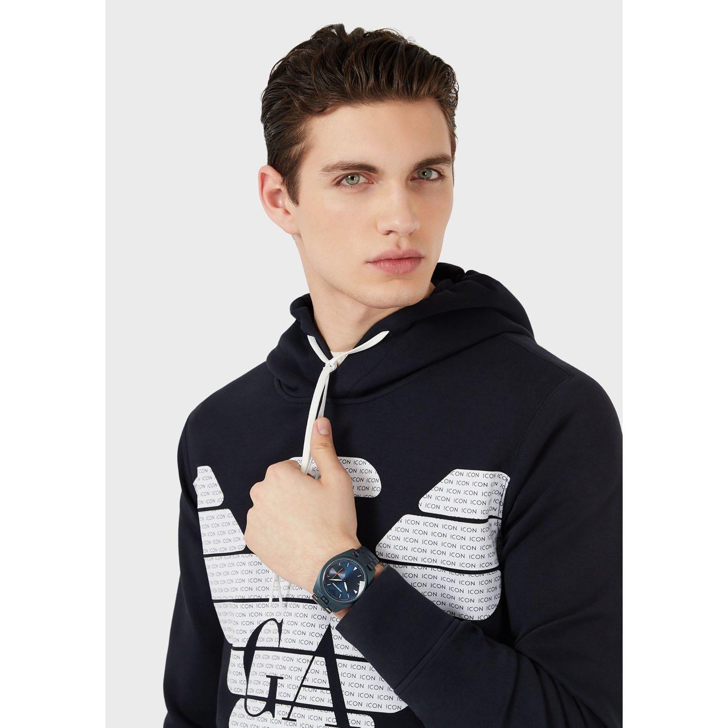 Blue - Emporio Armani - Watch - 5