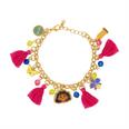 Encanto Multicoloured Tassel Charm Bracelet