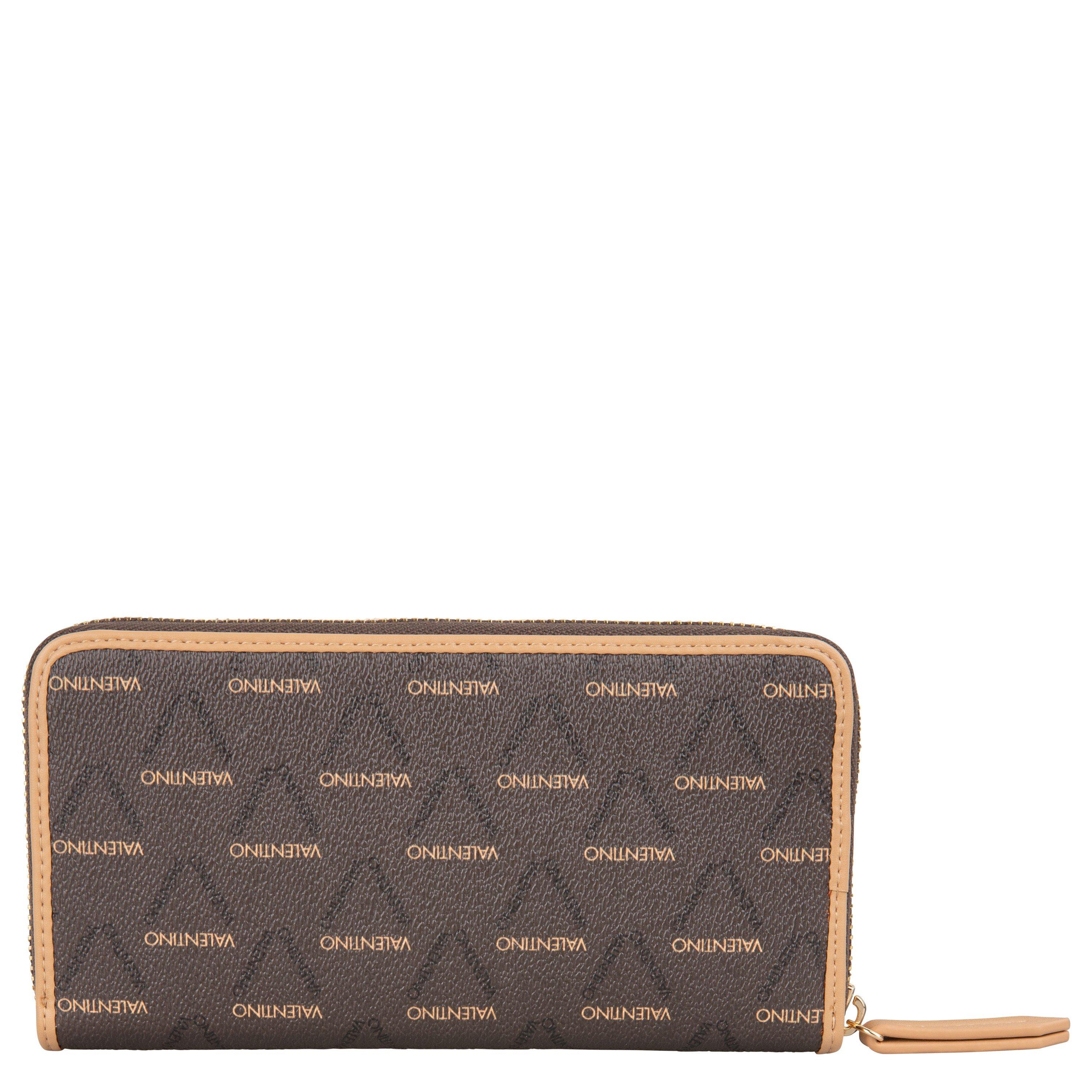 Cuoio/Multi E76 - Valentino - Valentino Logo Large Zip Around Purse - 3