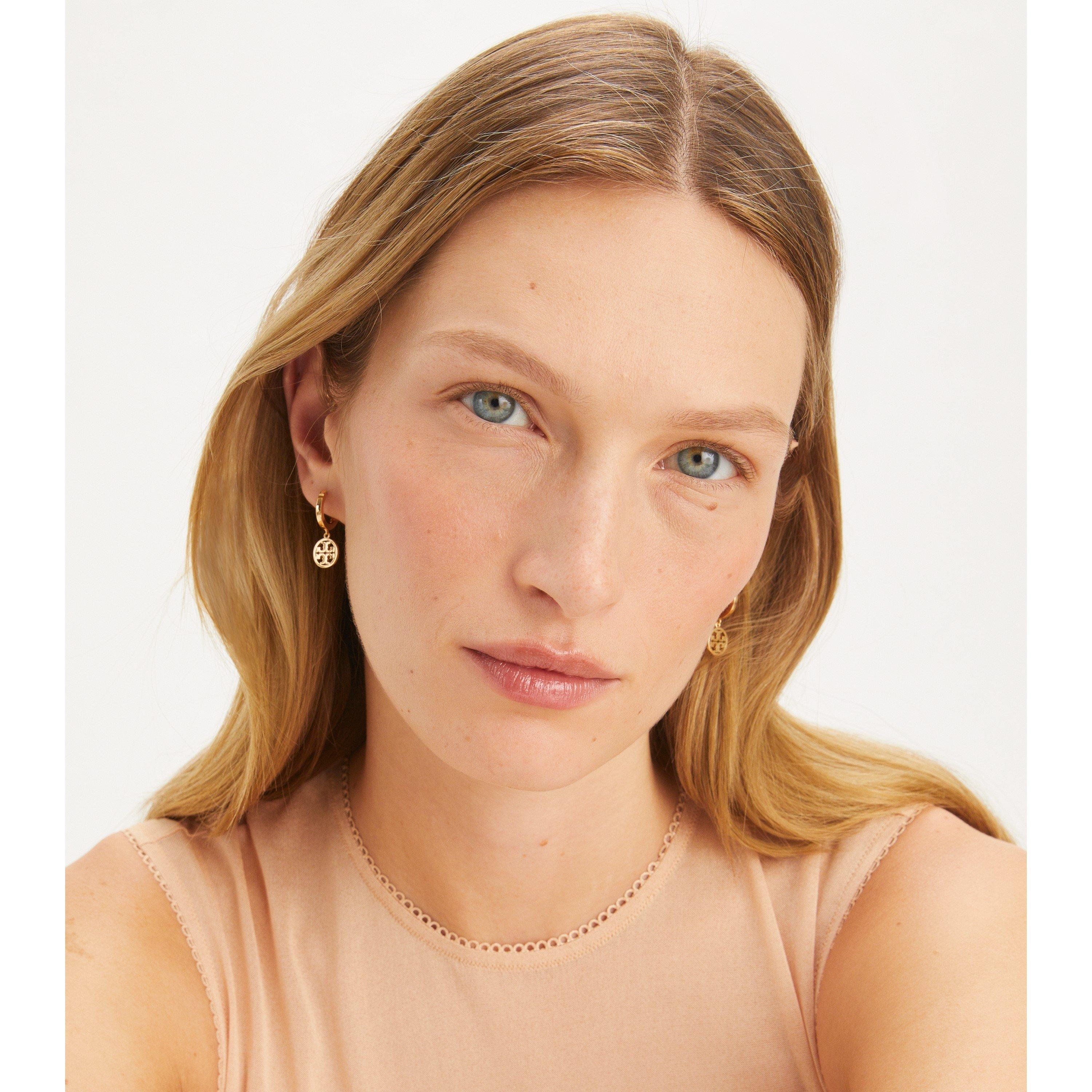 Tory Gold - Tory Burch - Women's Bu MillerHuggie Drop Earrings - 2