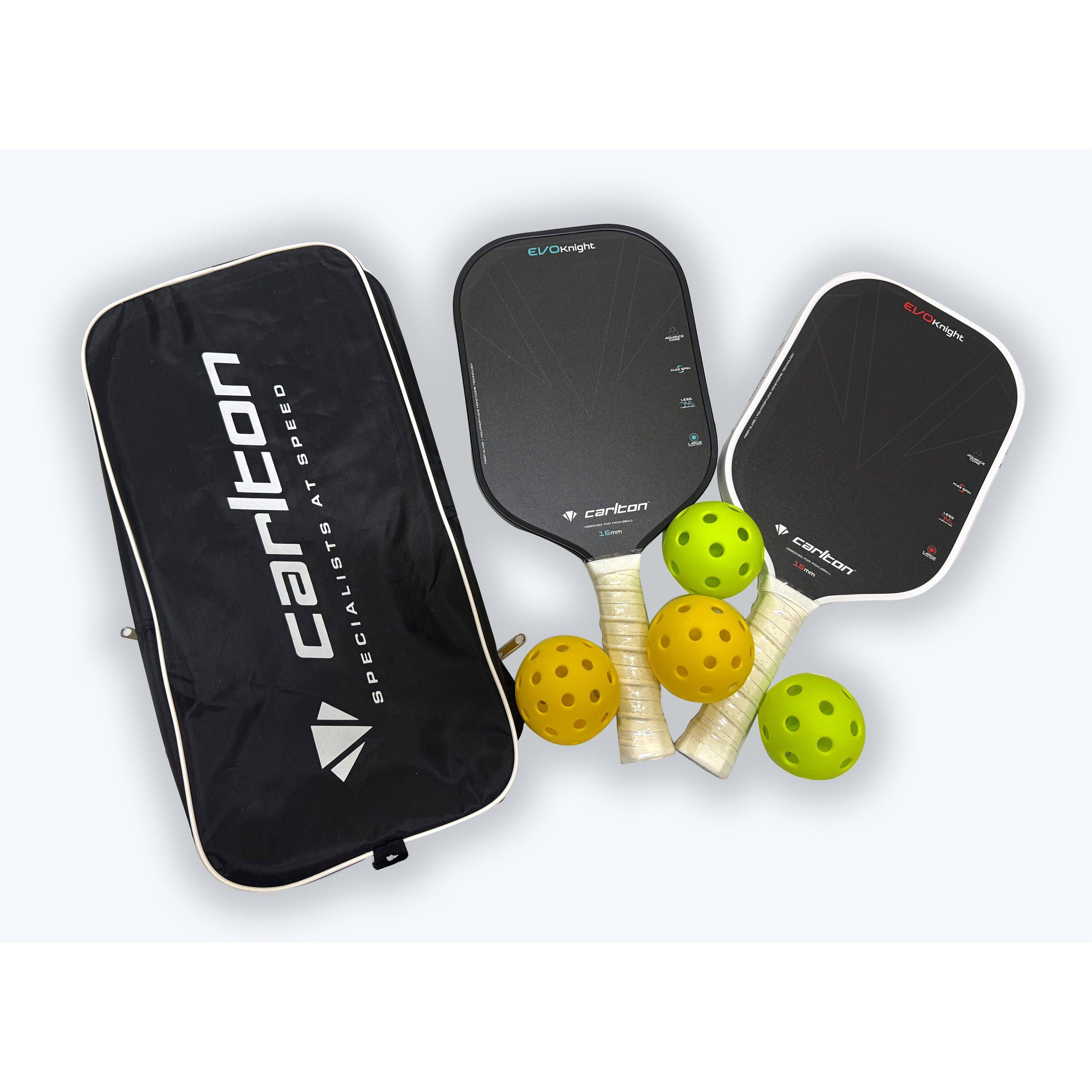 Multi - Carlton - FG Pickleball Racket Set - 2
