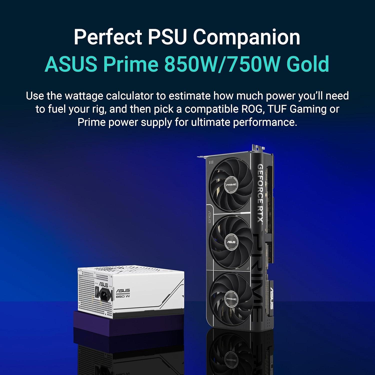 Black - ASUS - ASUS Prime -RTX5070-O12G NVIDIA GeForce RTX 5070 12 GB GDDR7 Graphics Card - 6