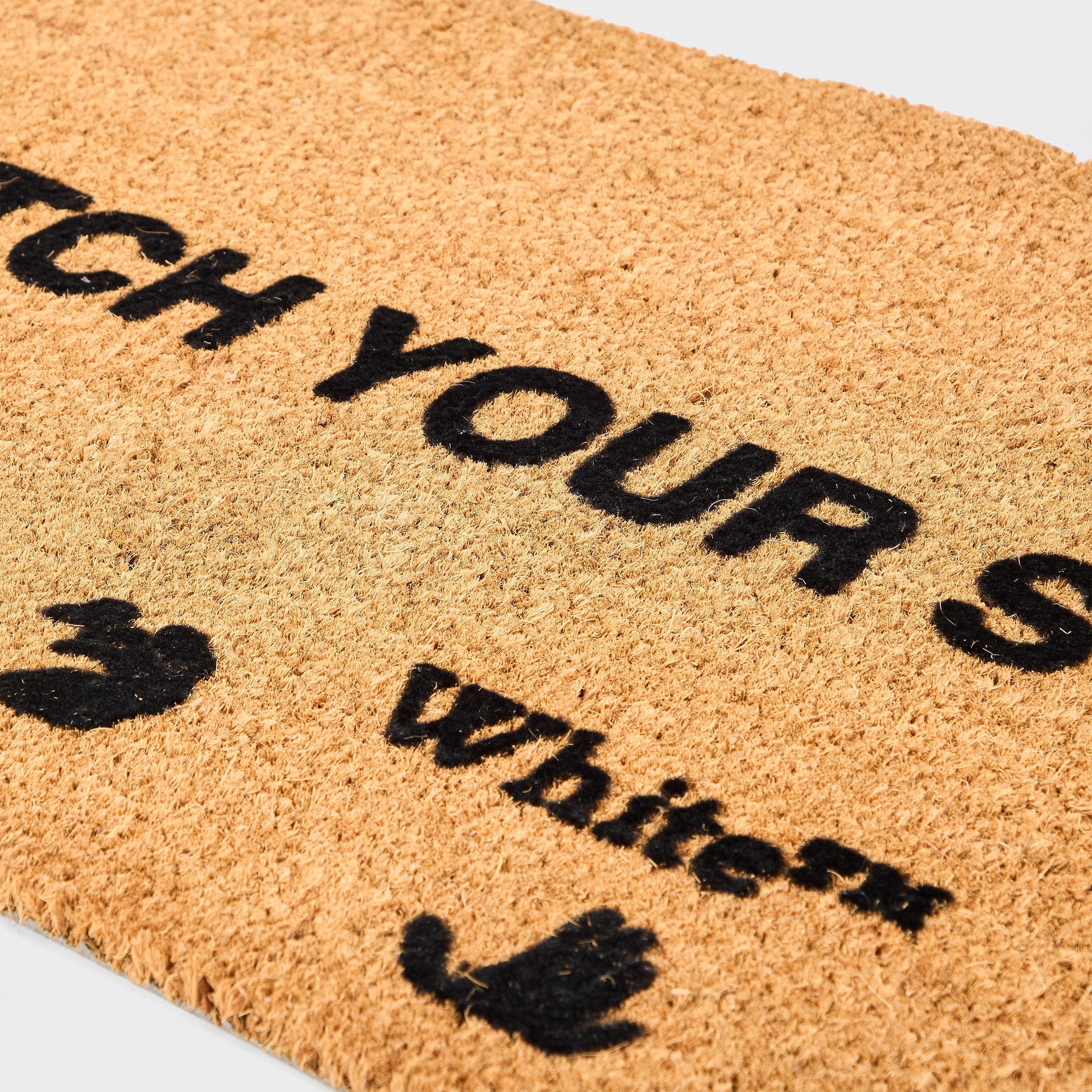 Brown/Black - Off White - Off Doormat Quotes 99 - 3