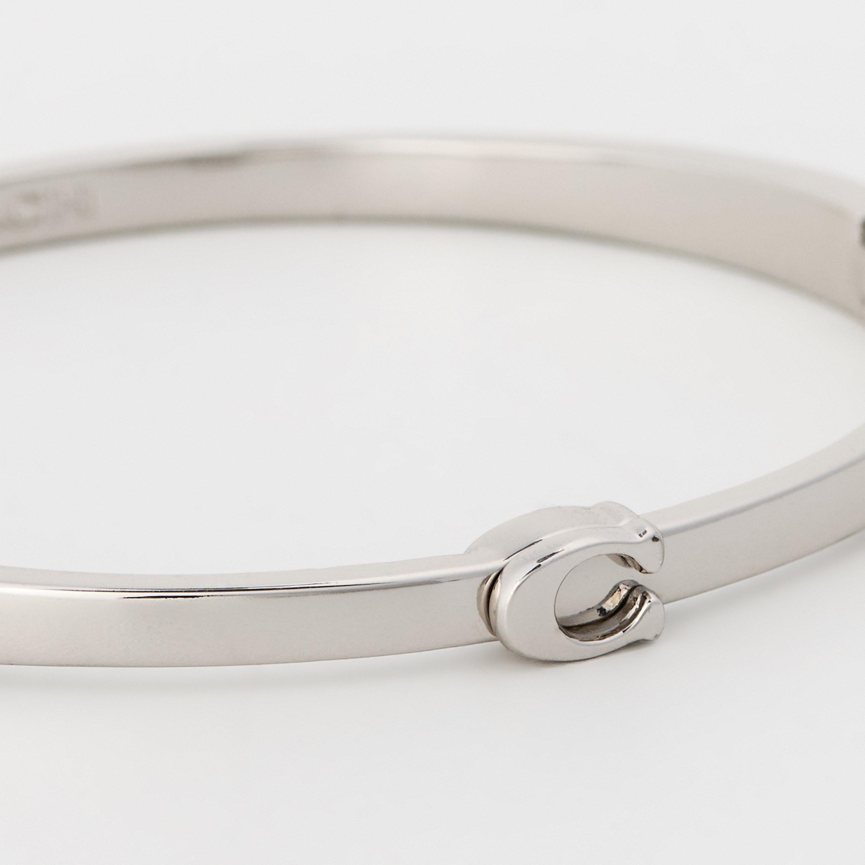 RHODIUM - Coach - COACH C HINGE BANGLE - 2