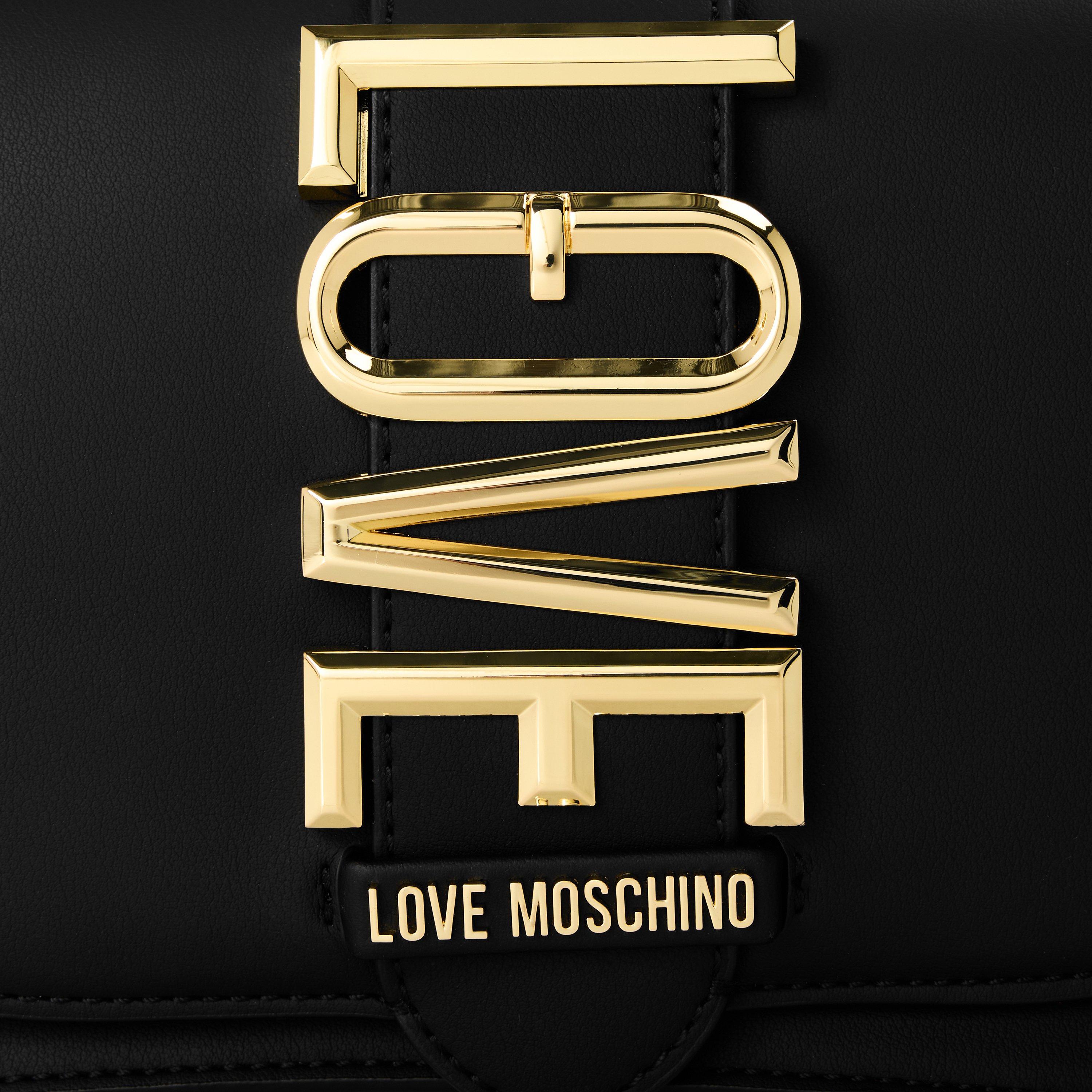 Black - Love Moschino - Women's Shoulder Bag - 3