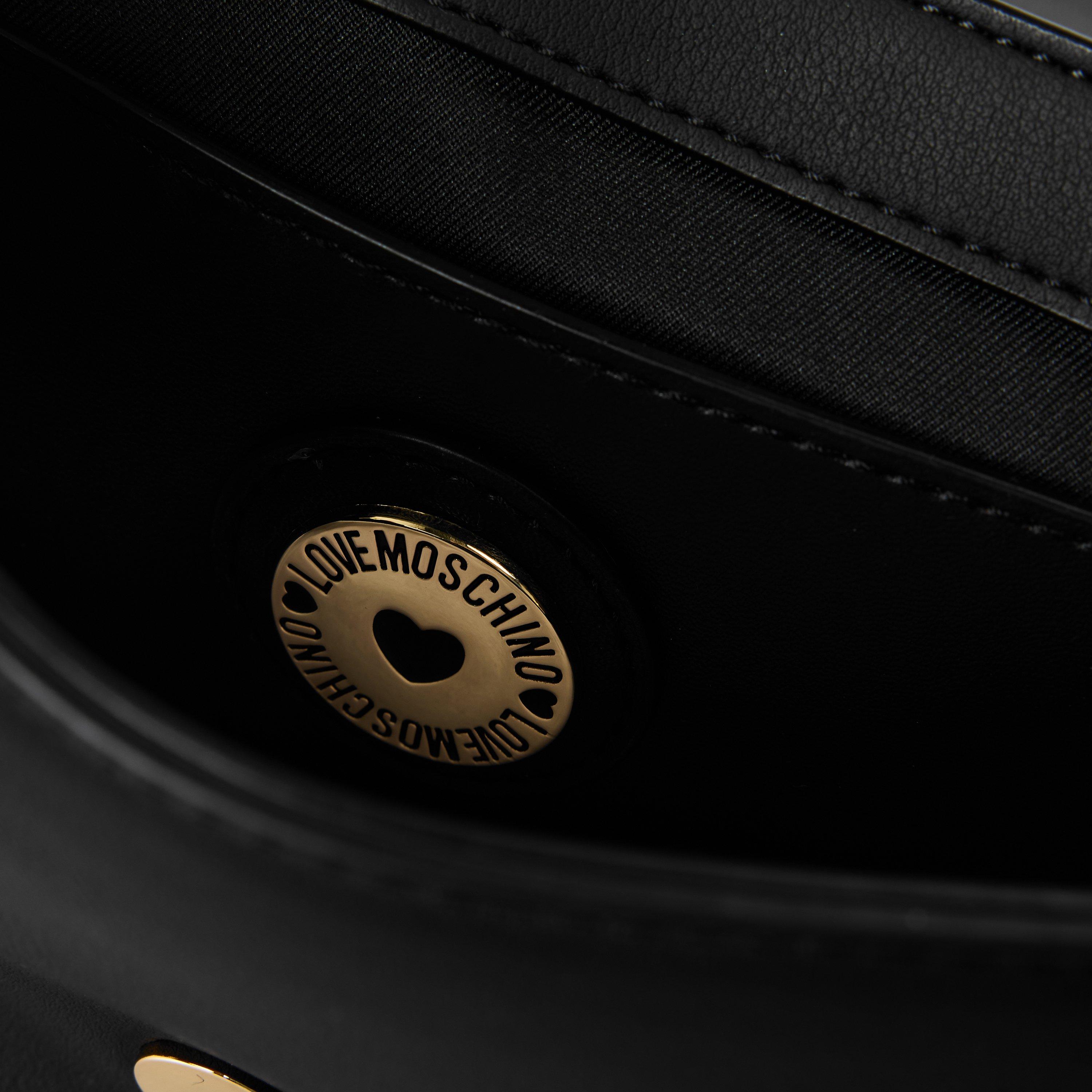 Black - Love Moschino - Women's Shoulder Bag - 4