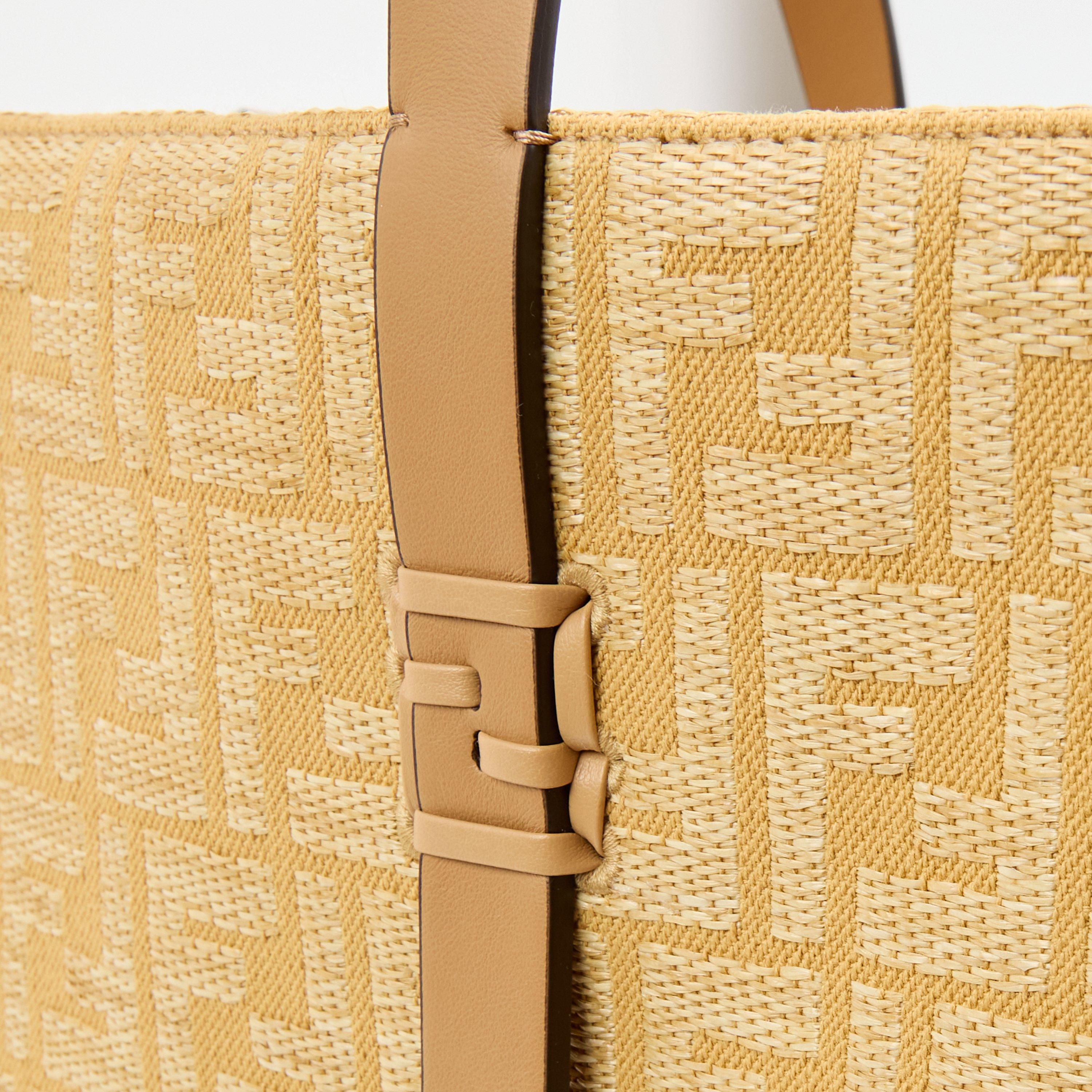 Natur/Miele - Fendi - Women's City Tote Bags - 4