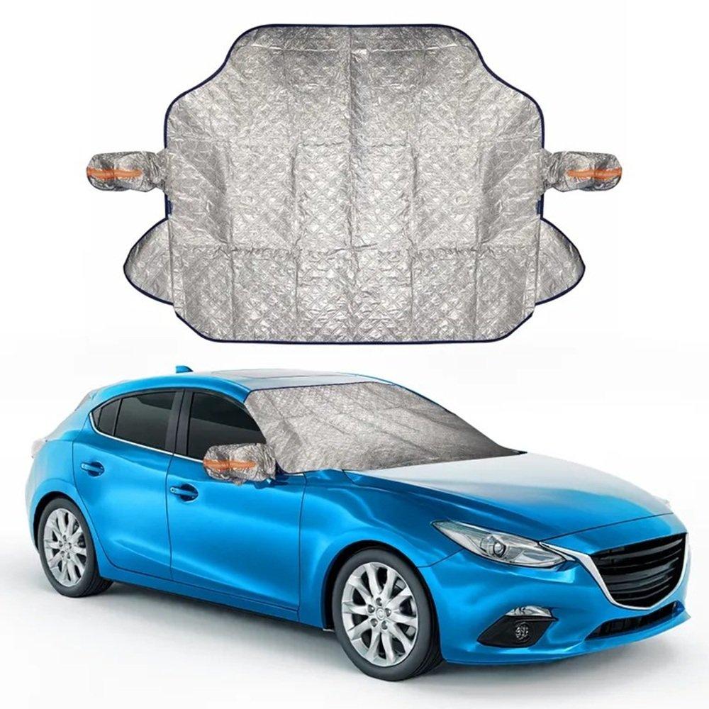 Sølv - Goodyear - Goodyear Quilted Magnetic Windscreen Cover - 2