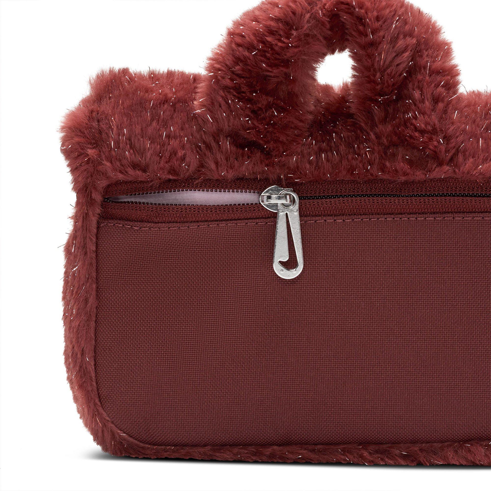 Dark Pony/Pink - Nike - Faux Fur Junior Girls Crossbody Bag - 6