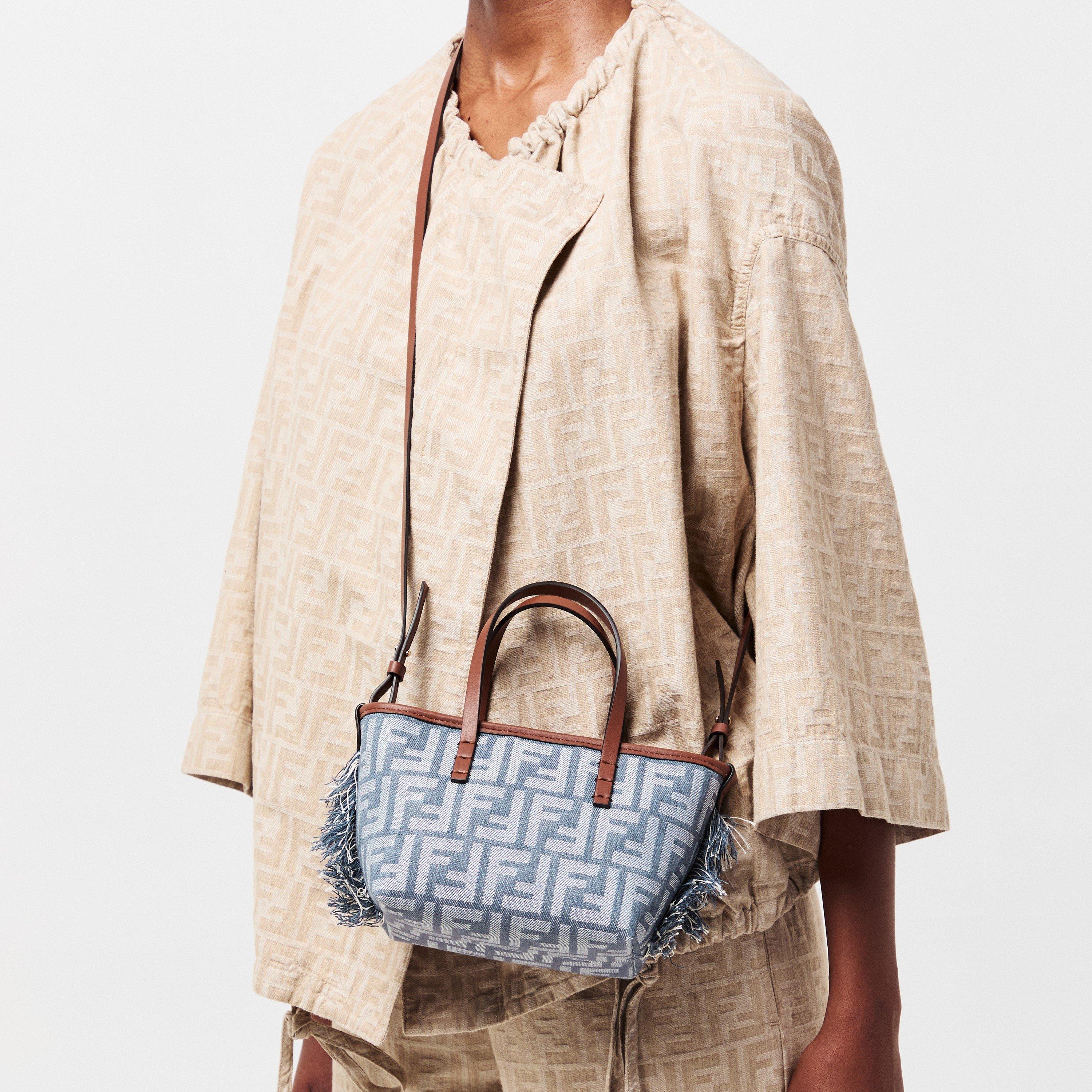 Mirto/Drk Nut - Fendi - Women's Tote Bag - 3