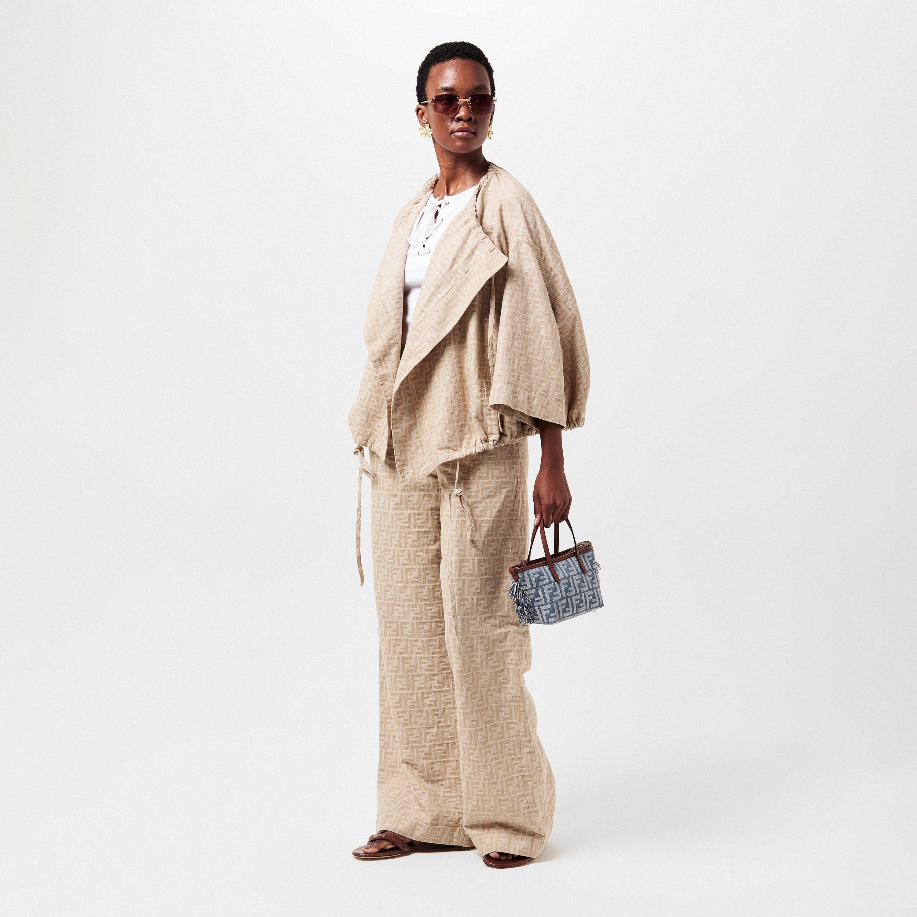 Mirto/Drk Nut - Fendi - Women's Tote Bag - 6