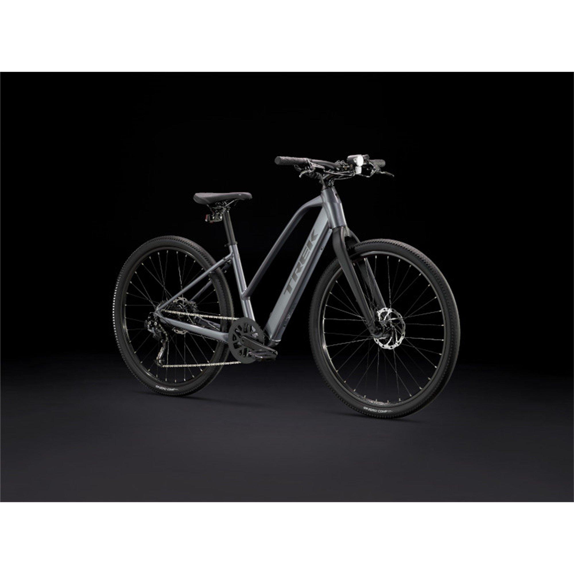 GalacticGrey 23 - Trek - Dual Sport Plus 2 Stagger Electric Hybrid Bike - 2