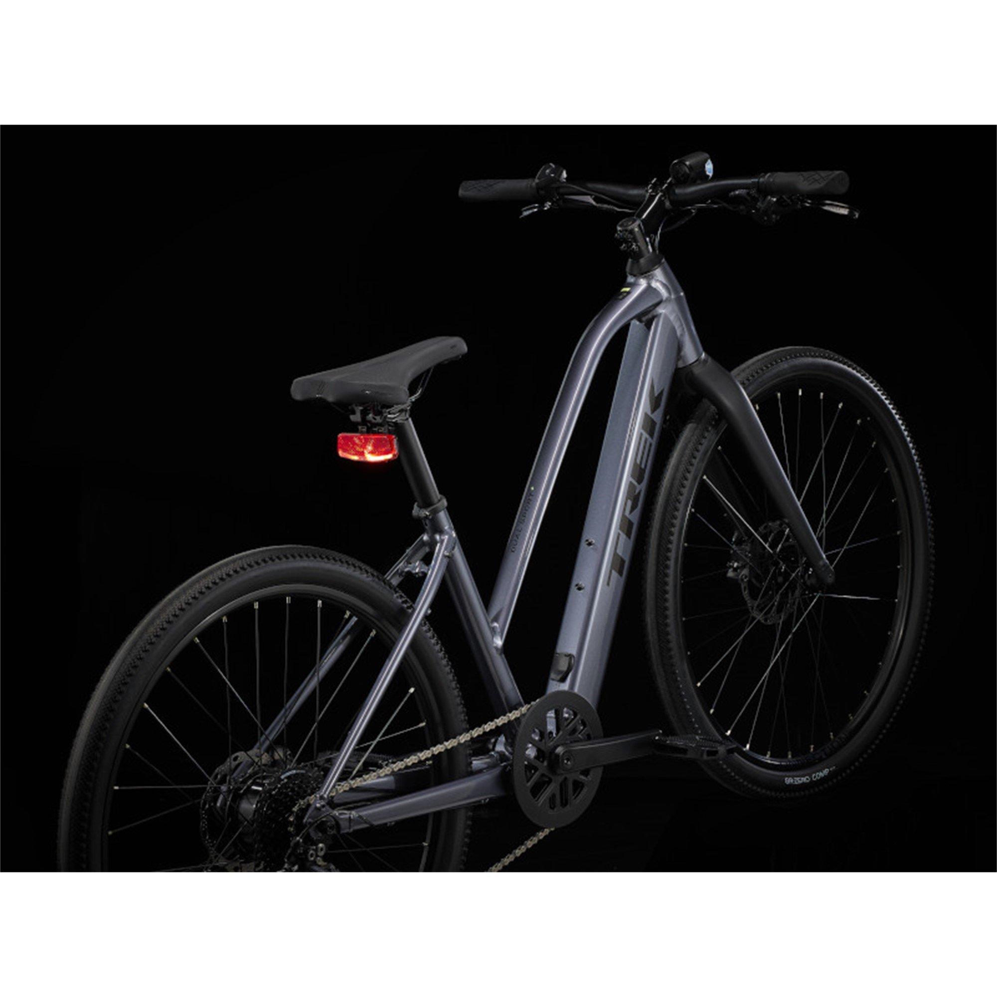 GalacticGrey 23 - Trek - Dual Sport Plus 2 Stagger Electric Hybrid Bike - 3