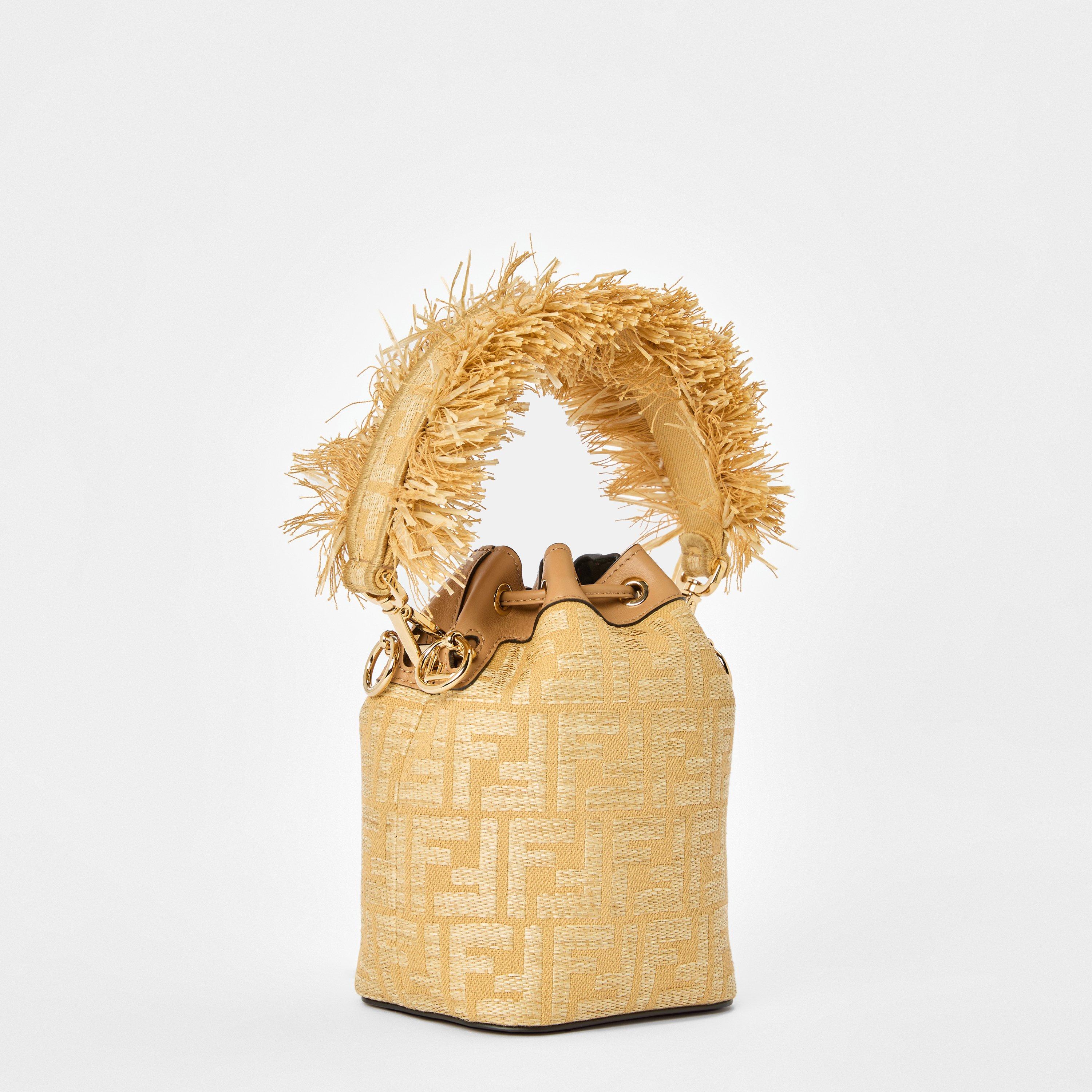 Natur/Miele - Fendi - Women's Mon Tresor Bucket Bag - 2