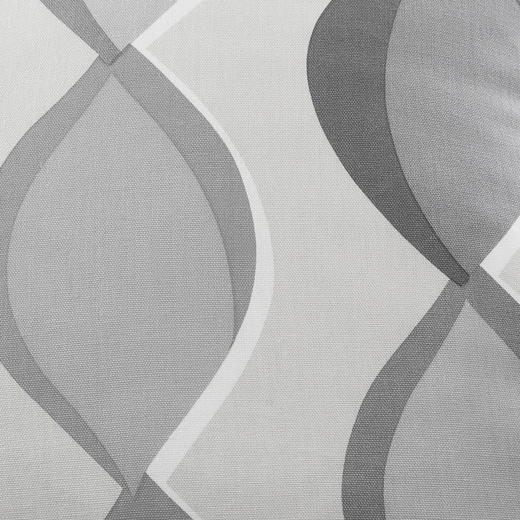 Grey - Fusion - Lennox Ogee Filled Cushion in Grey - 3