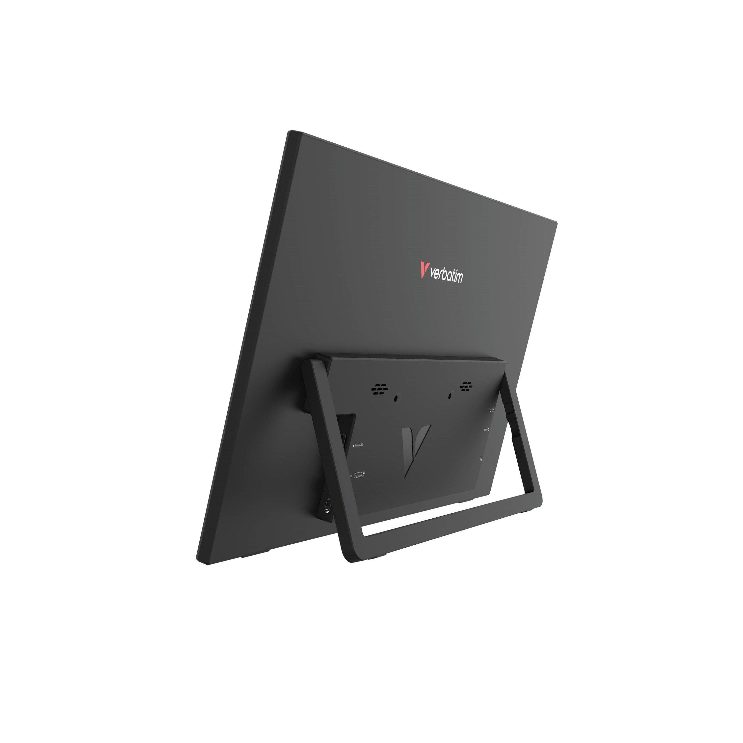 Black - Verbatim - 15.6 inch Full HD Portable Monitor - 7