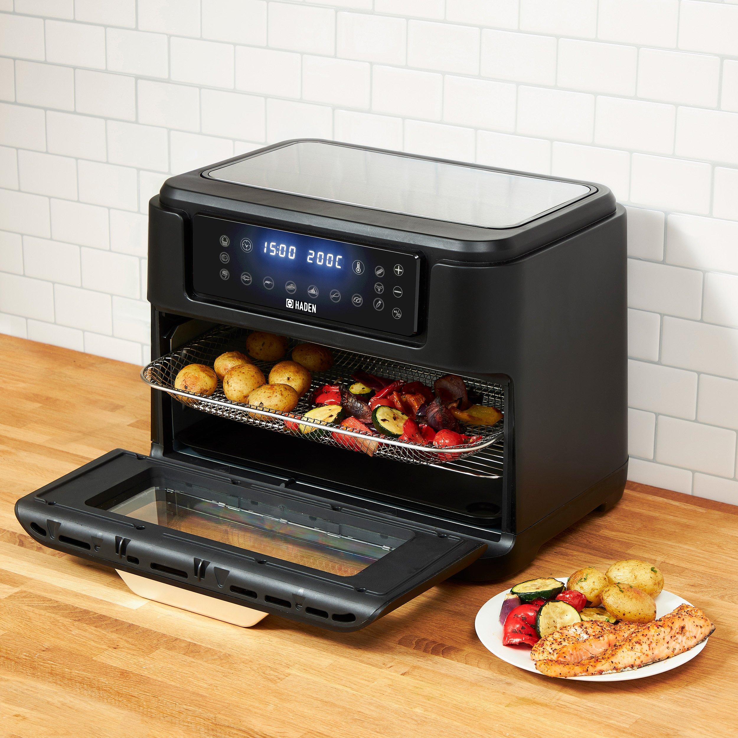 Black - Haden - 12.0L Air Fryer Oven - 2