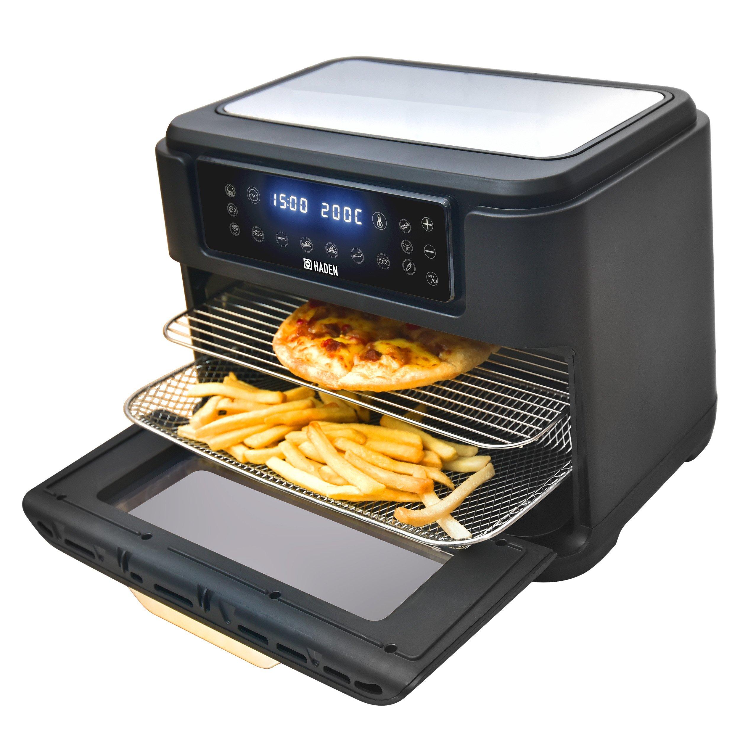 Black - Haden - 12.0L Air Fryer Oven - 3