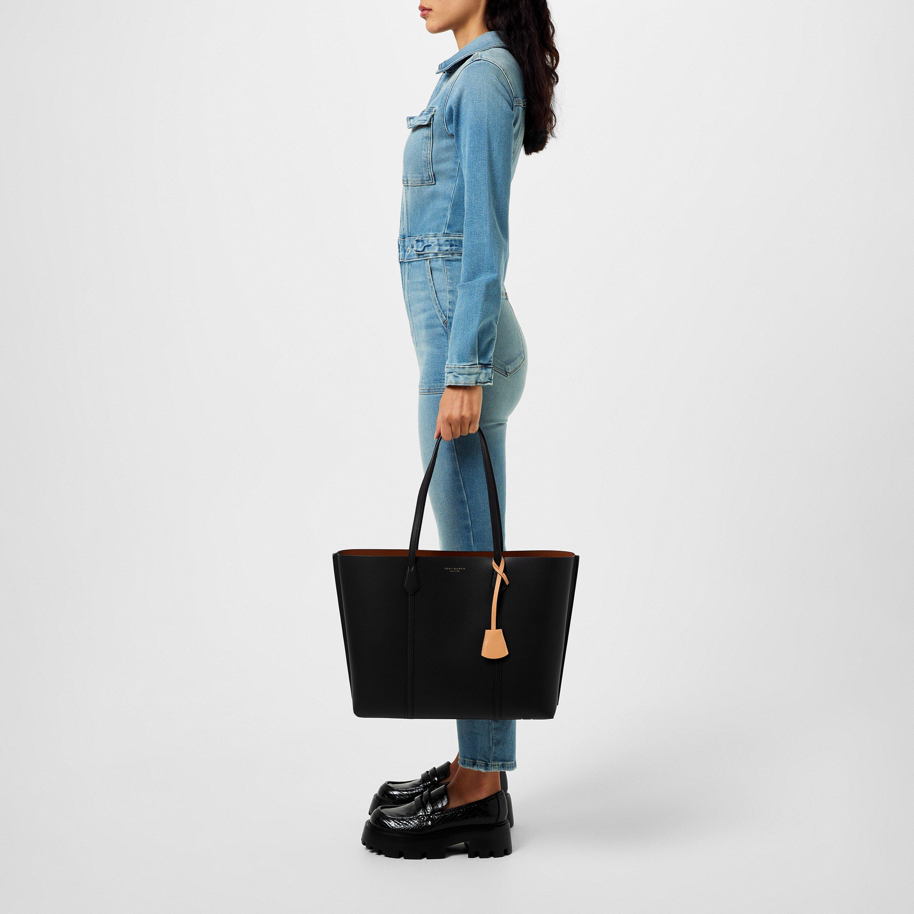 Black - Tory Burch - Perry Large Tote - 5