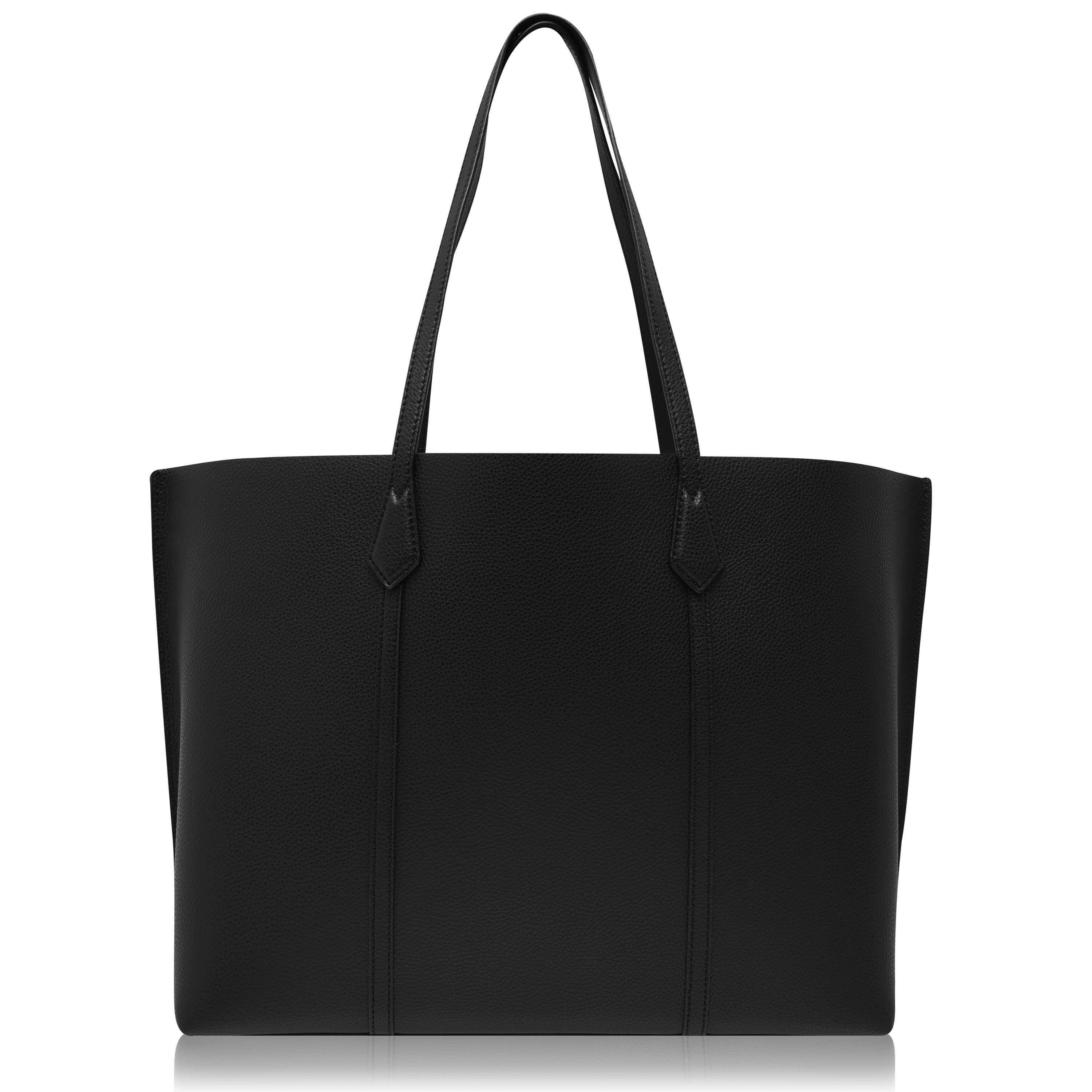 Black - Tory Burch - Perry Large Tote - 3