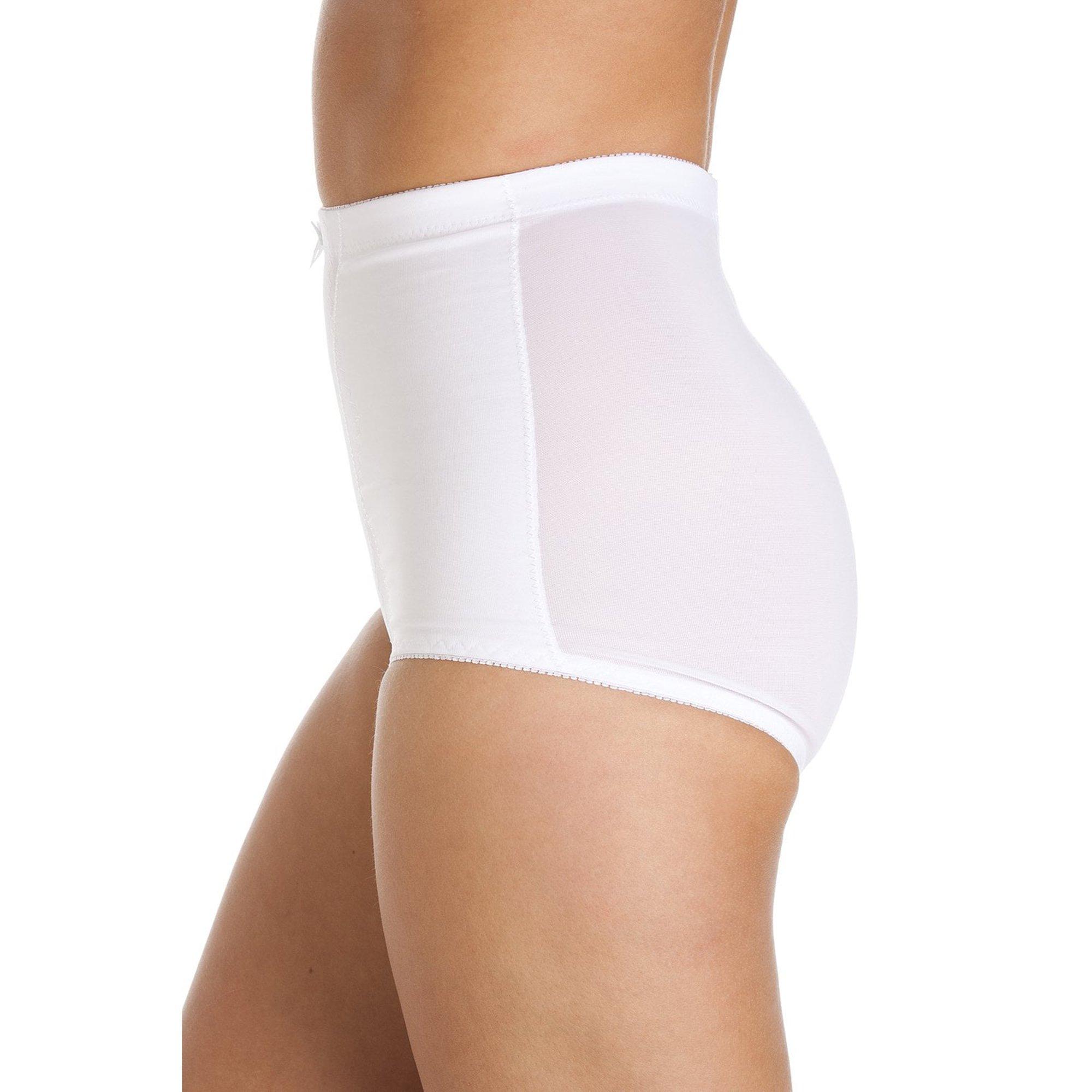 White - Camille - Bella Magic Firm Control 2 Pack Support Slimming Briefs - 2