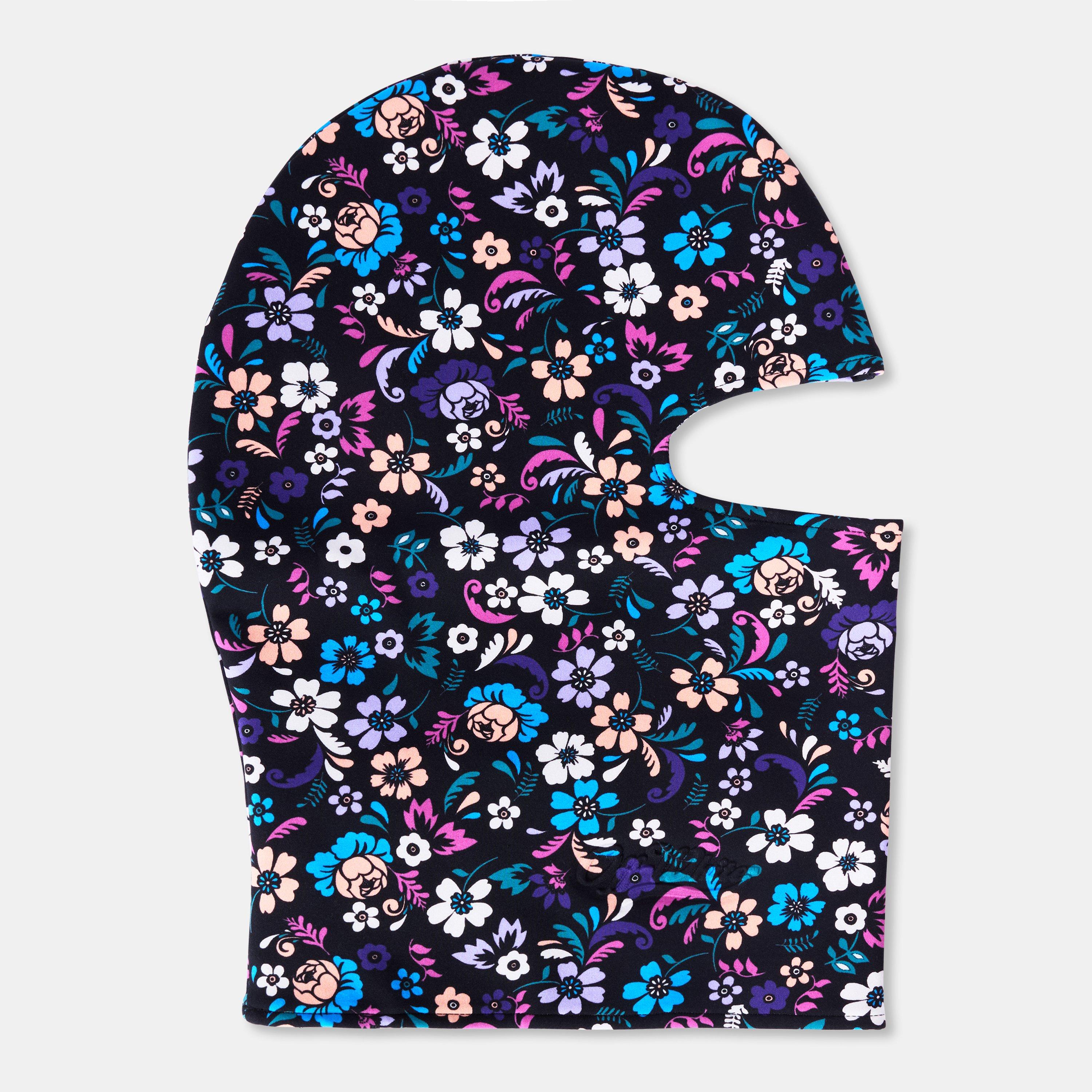 Multi - Off White - Flower Black 99 Balaclava - 2