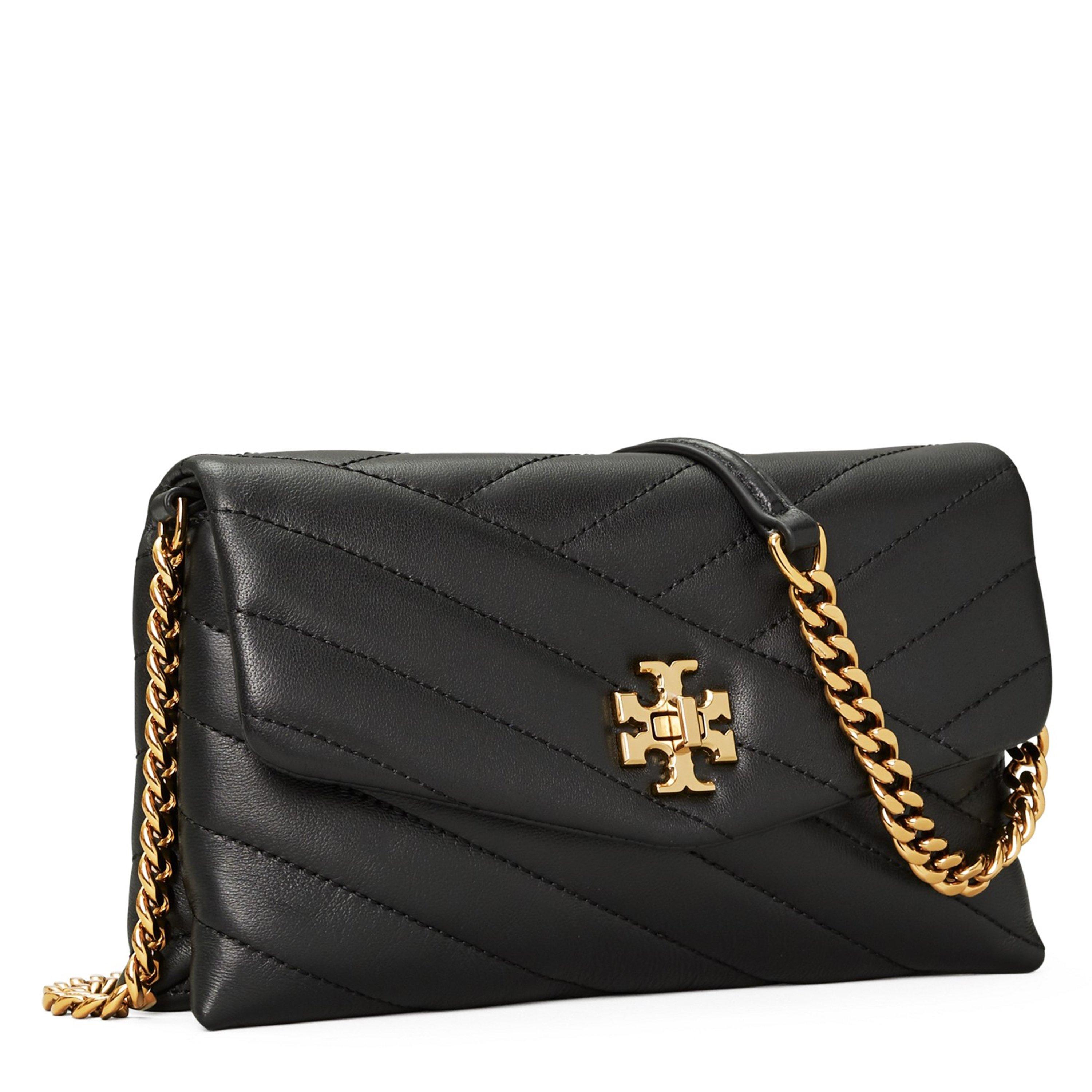 Black - Tory Burch - Kira Chevron Cross Body Bag - 2