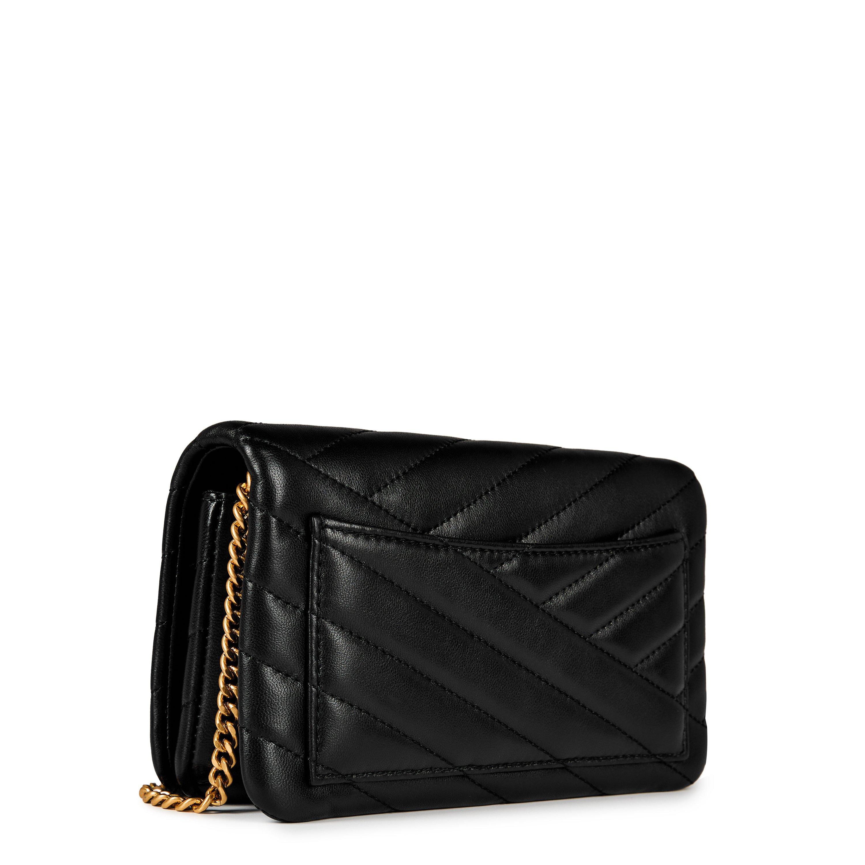 Black - Tory Burch - Kira Chevron Cross Body Bag - 3