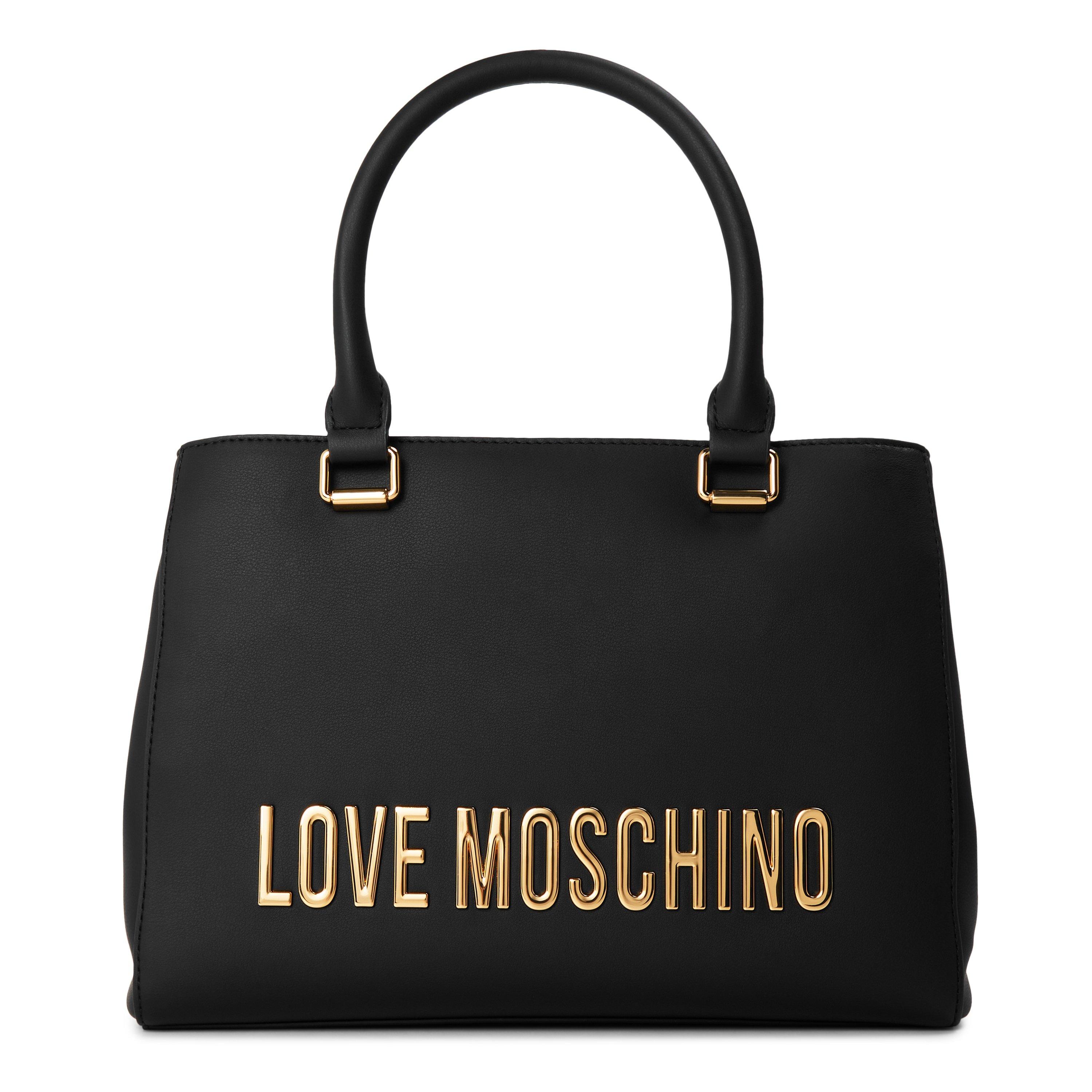 Black - Love Moschino - Women's Top Handle Bag - 1