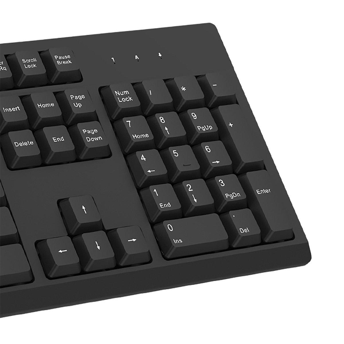 Black - CiT - EZ-Touch Wireless Keyboard and Mouse Combo Set Black - 2