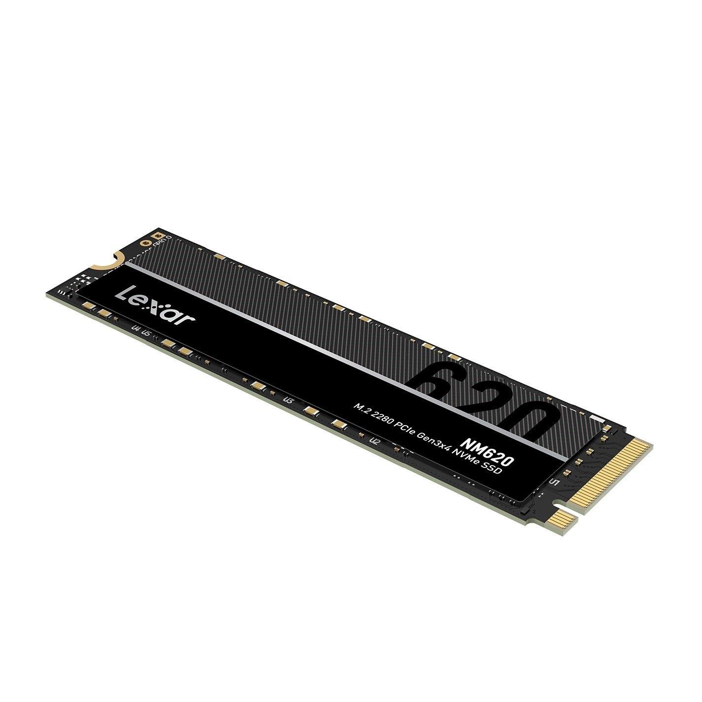 Lexar  Nm620 1Tb Ssd M.2 2280 Pcie Gen3x4 Nvme 1.4 Internal Ssd - Black
