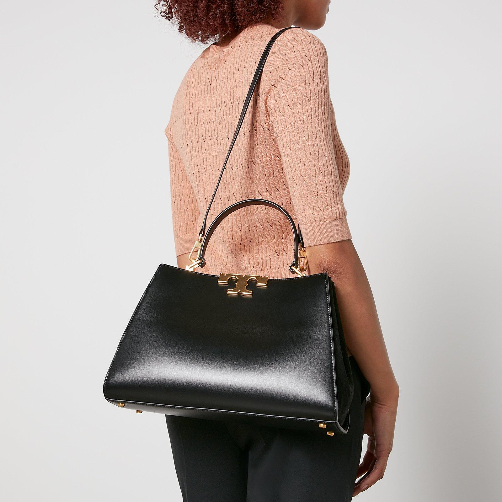 Black - Tory Burch - Women's Eleanor Satchel Shoulder Bag - 3