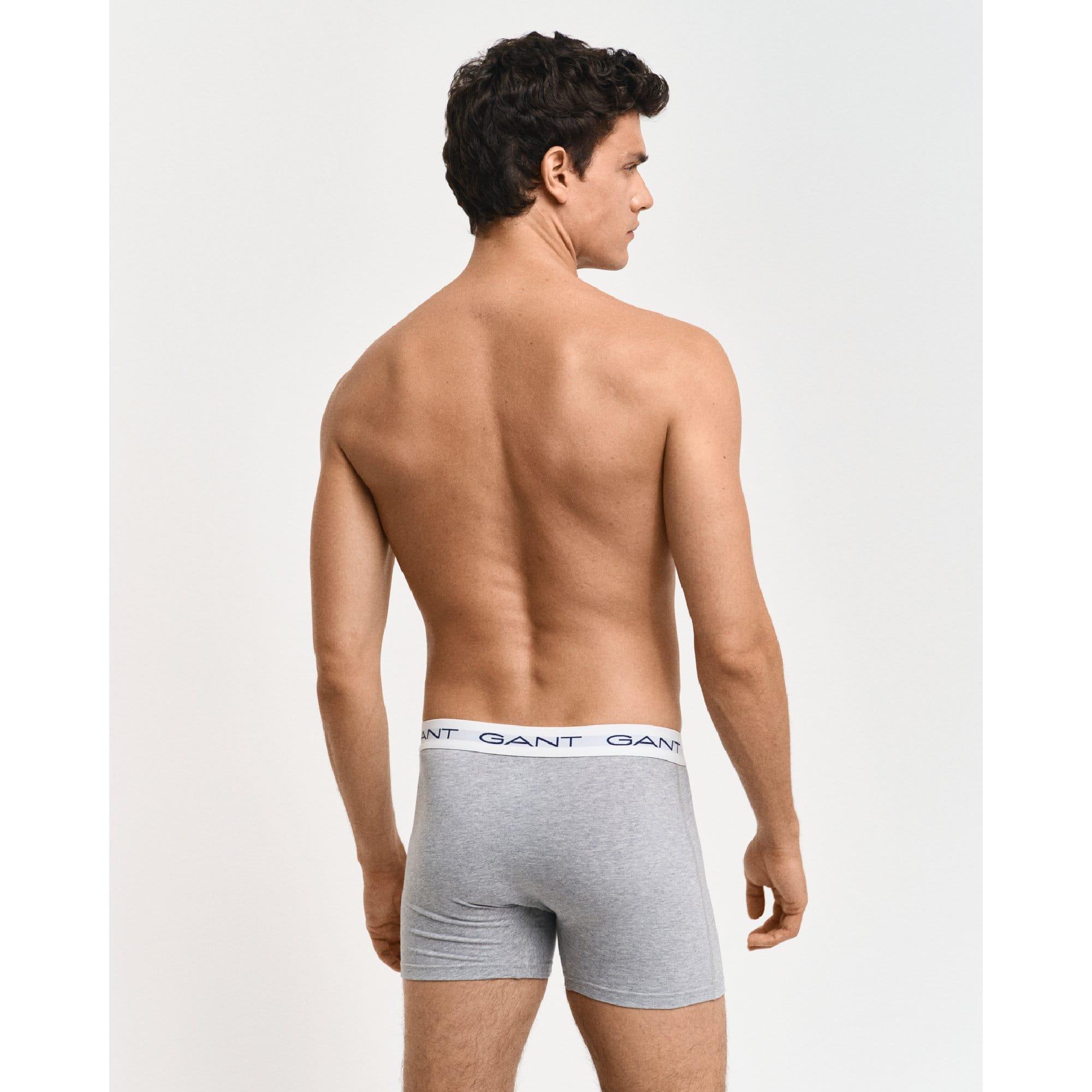 Grey - Gant - 3 Pack of Boxer Briefs - 4