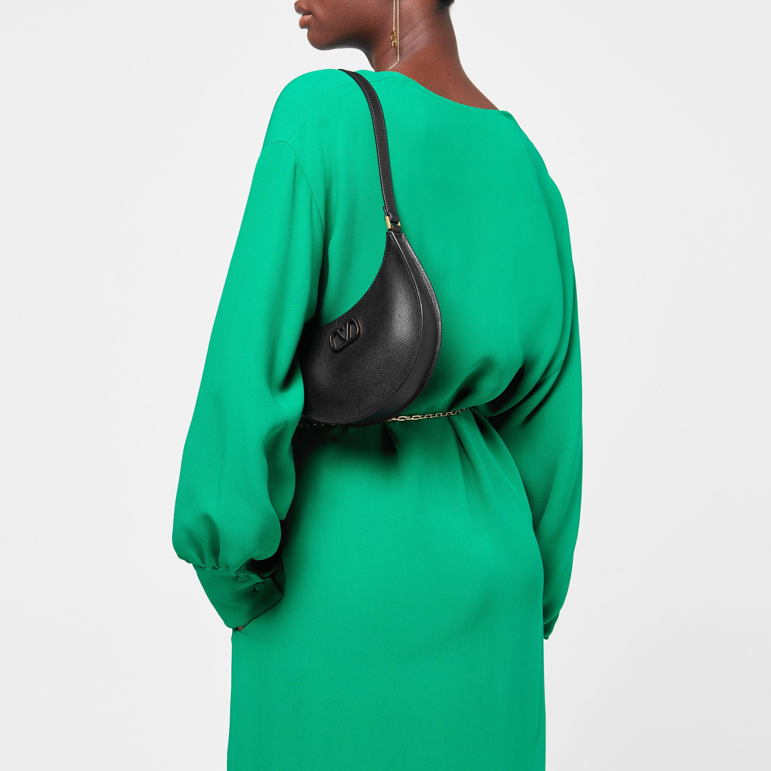 Nero 0NO - Valentino Garavani - Valentino Mini Hobo Bag - 3