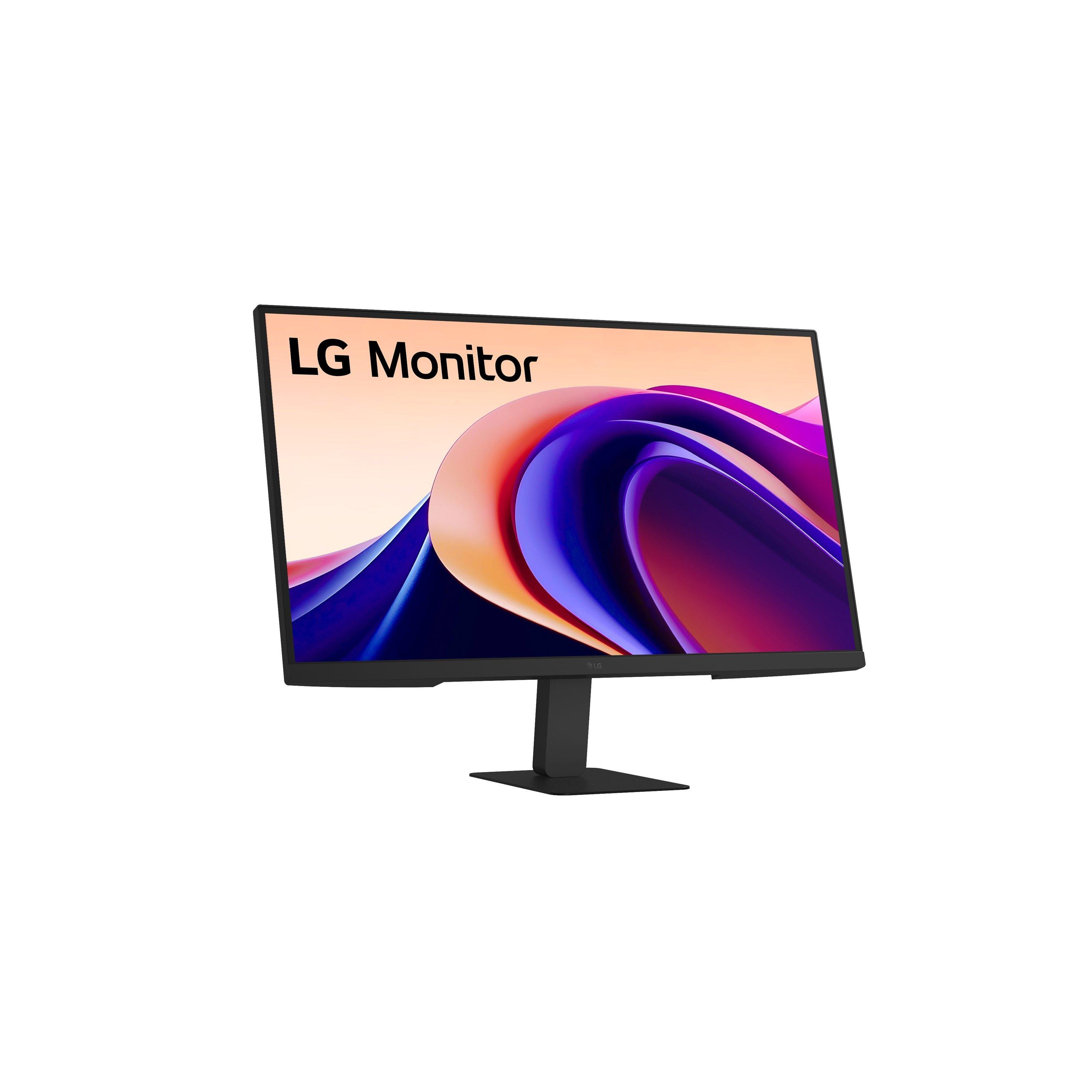 Black - LG - LG 27U631A-B 27 Inch 100Hz IPS QHD USB-C Monitor - 2