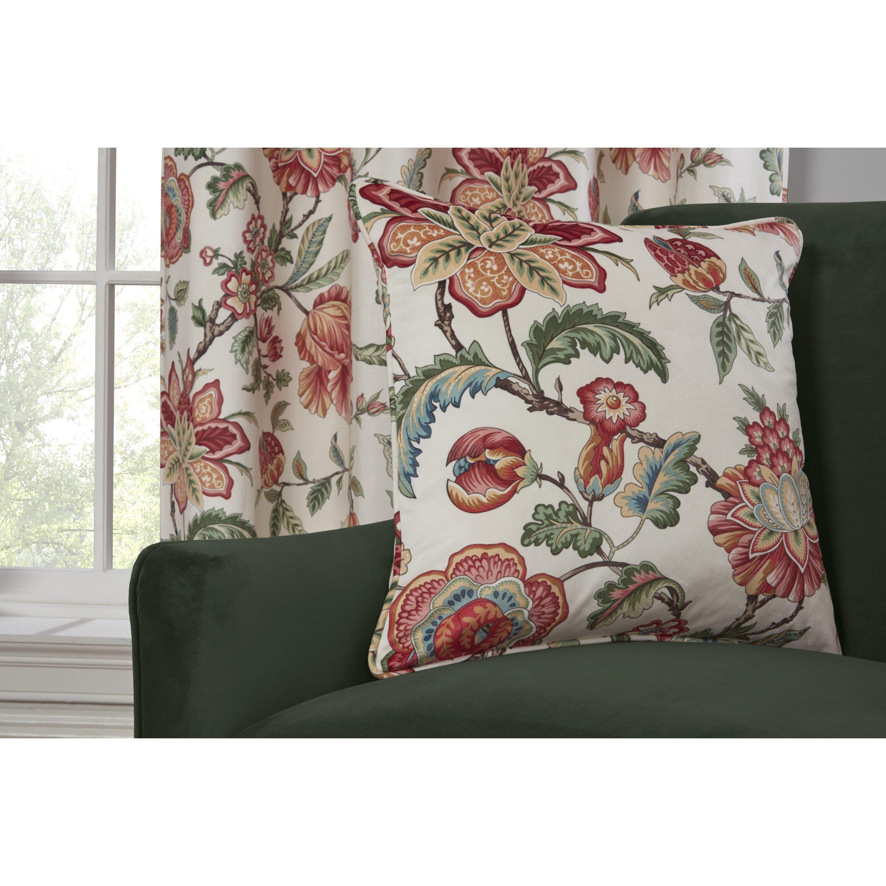 Multi - Sundour - Linden Floral Eyelet Curtains - 3