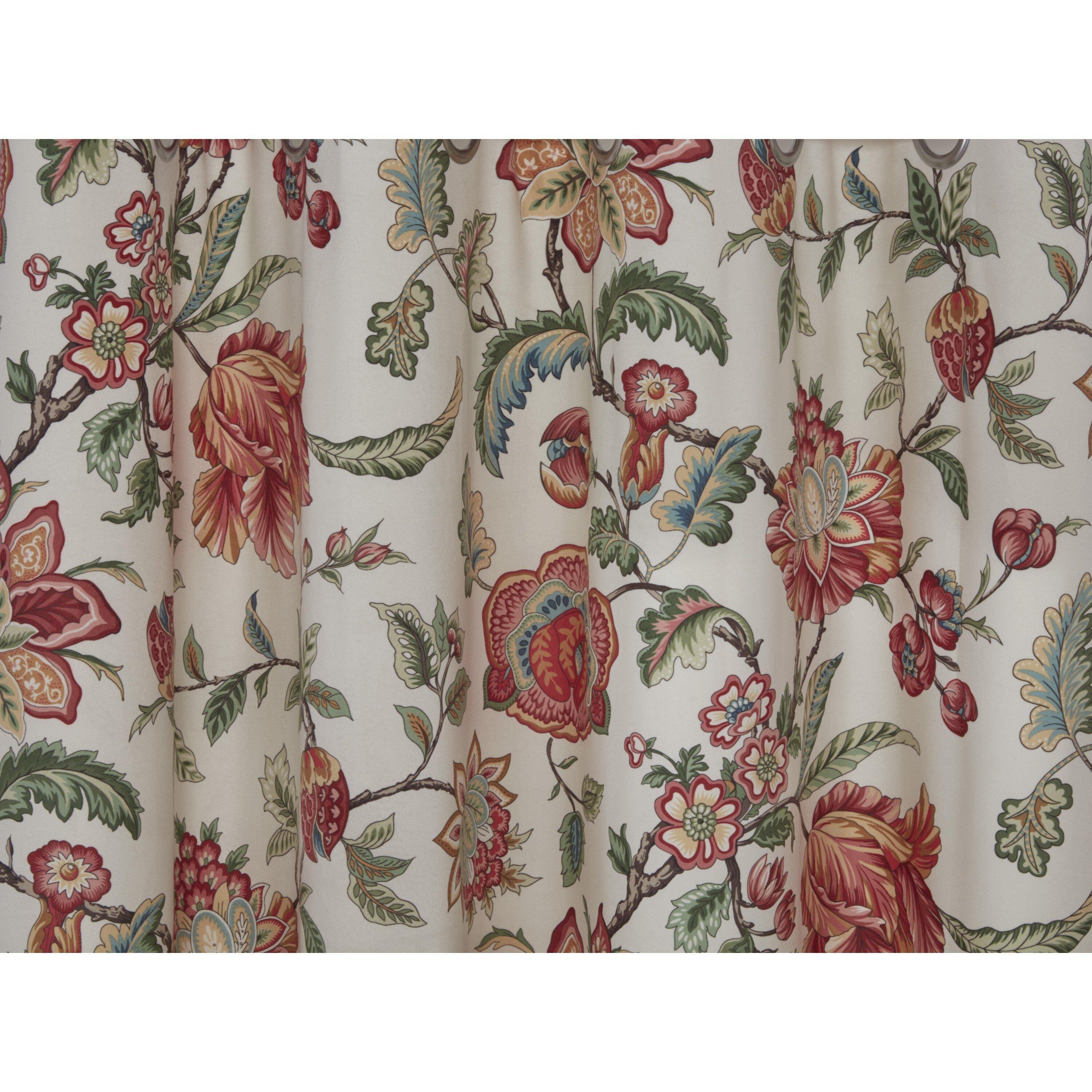 Multi - Sundour - Linden Floral Eyelet Curtains - 4