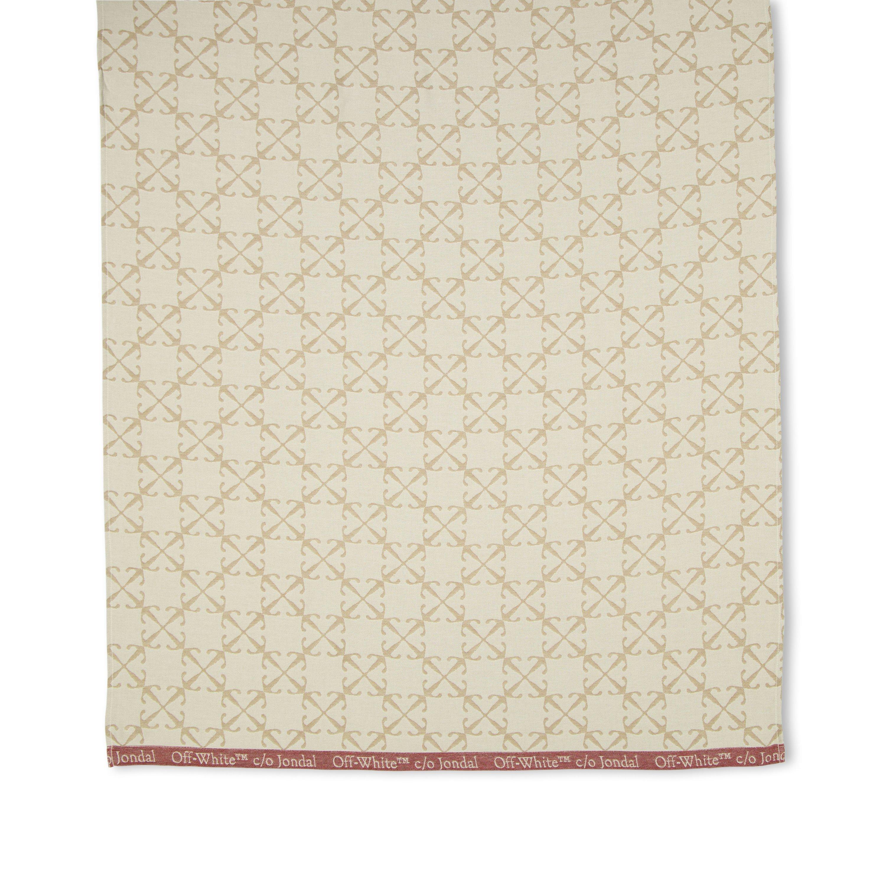 Beige  Rød - Off White - Off Jndl_Linen 99 - 1