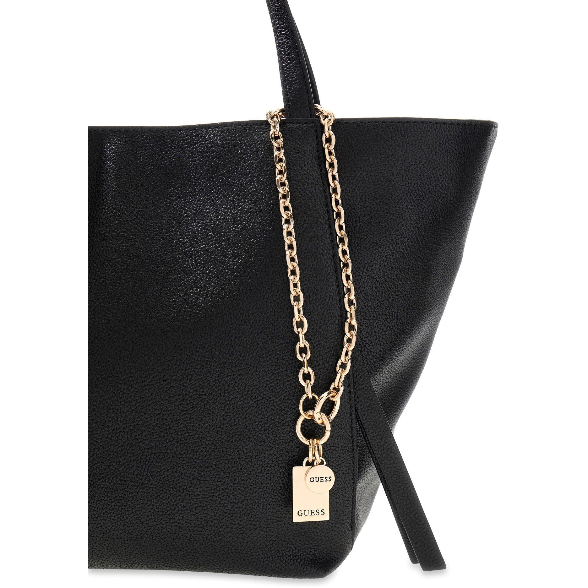 Black - Guess - Women's Devon 3 Comp Tote Bag - 3